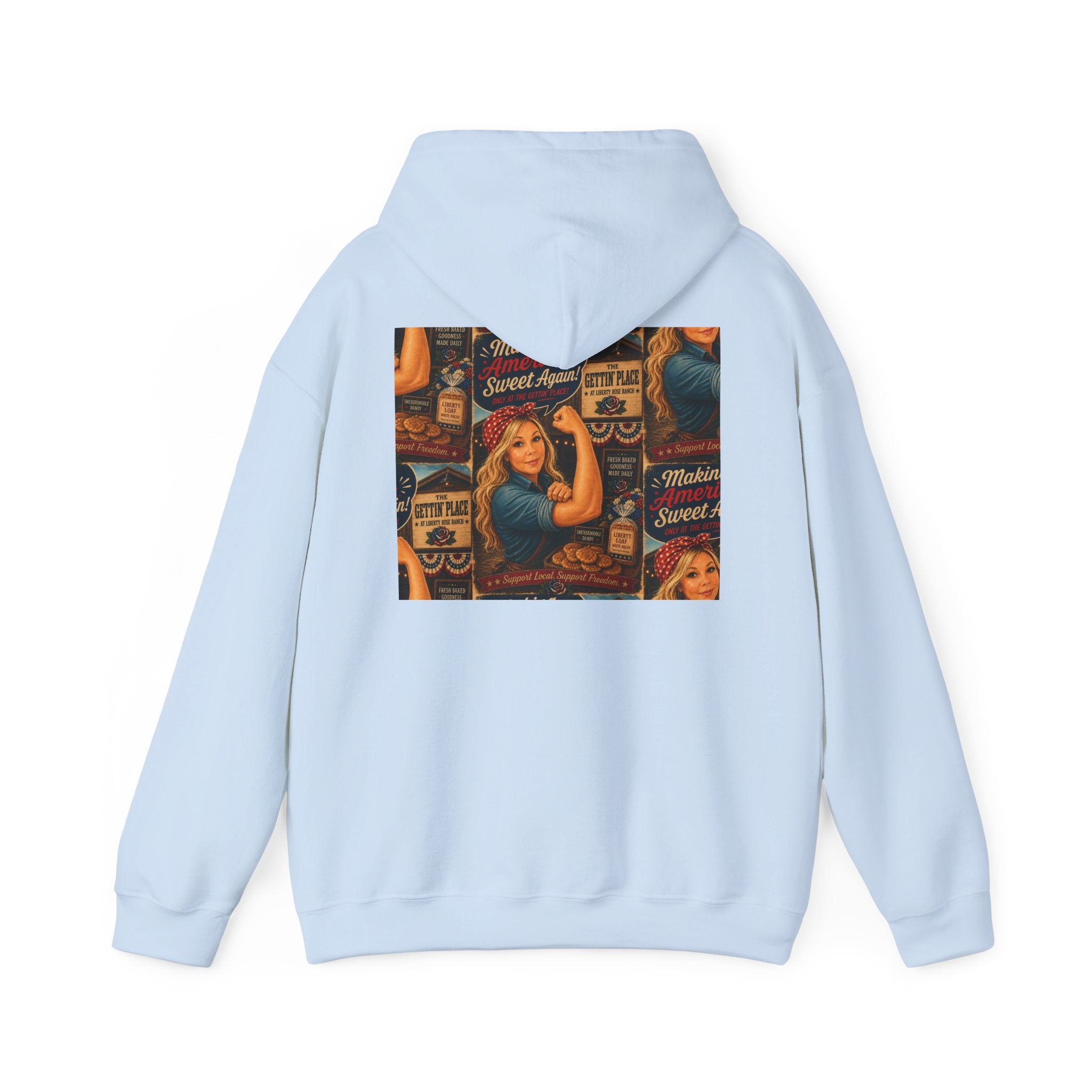 Making America Sweet Again, Rosie the Riveter Inspired Hoodie
