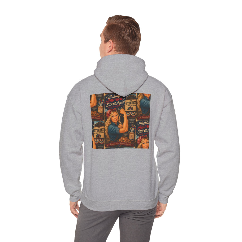 Making America Sweet Again, Rosie the Riveter Inspired Hoodie
