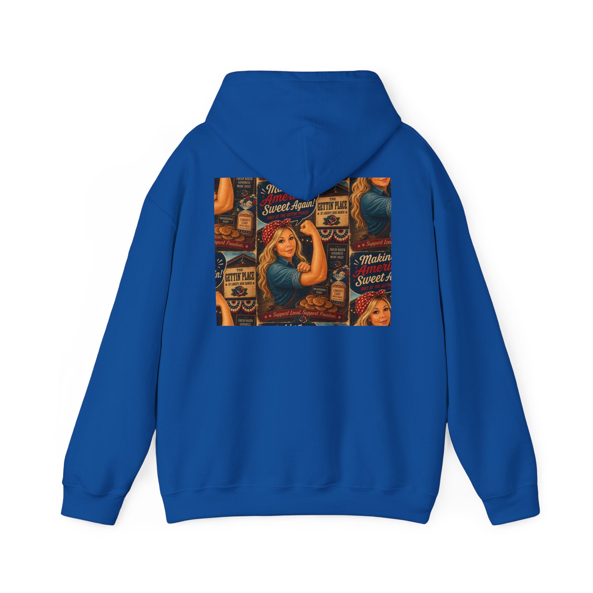 Making America Sweet Again, Rosie the Riveter Inspired Hoodie