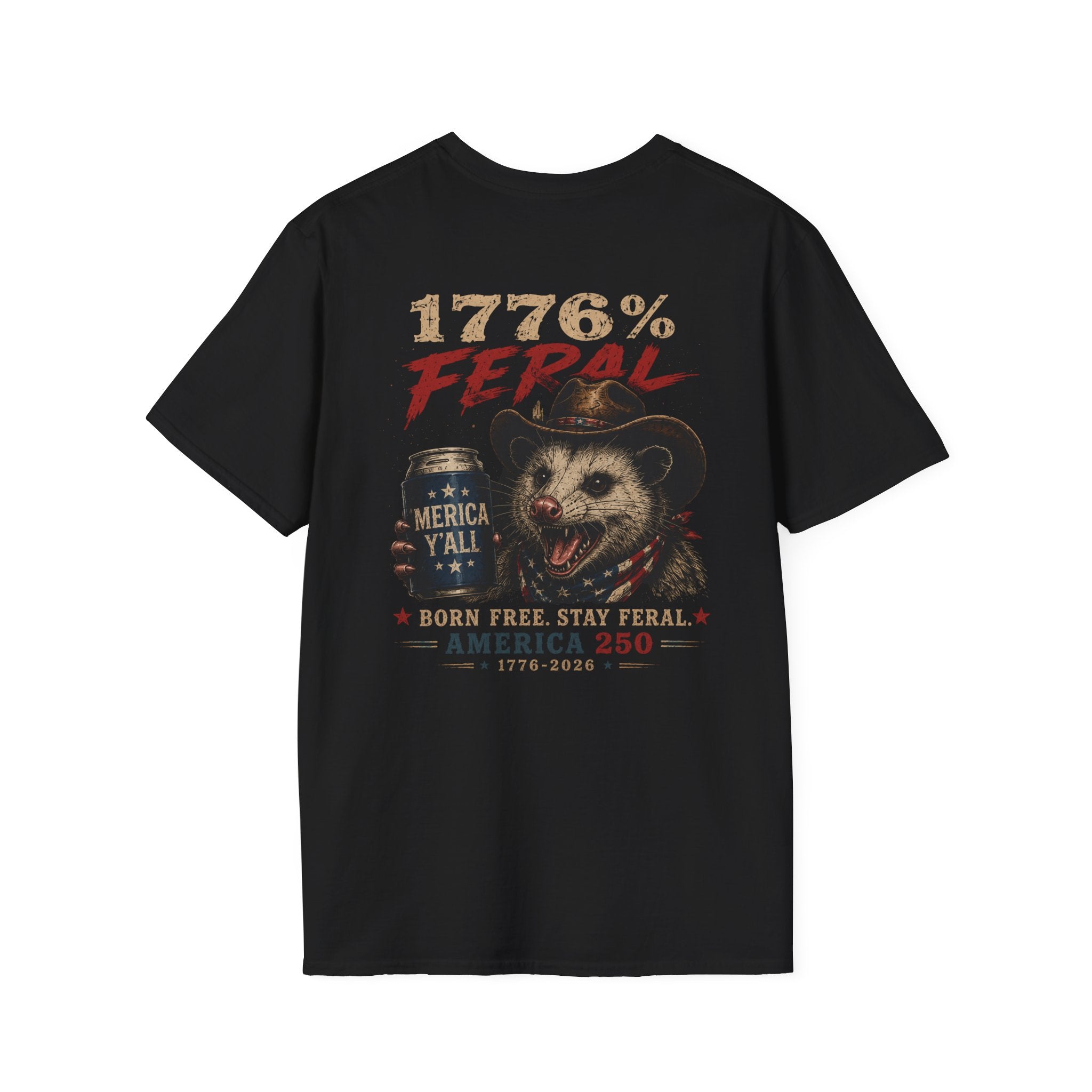 1776% Ferel-Possum 'Our Other CAT' T-Shirt