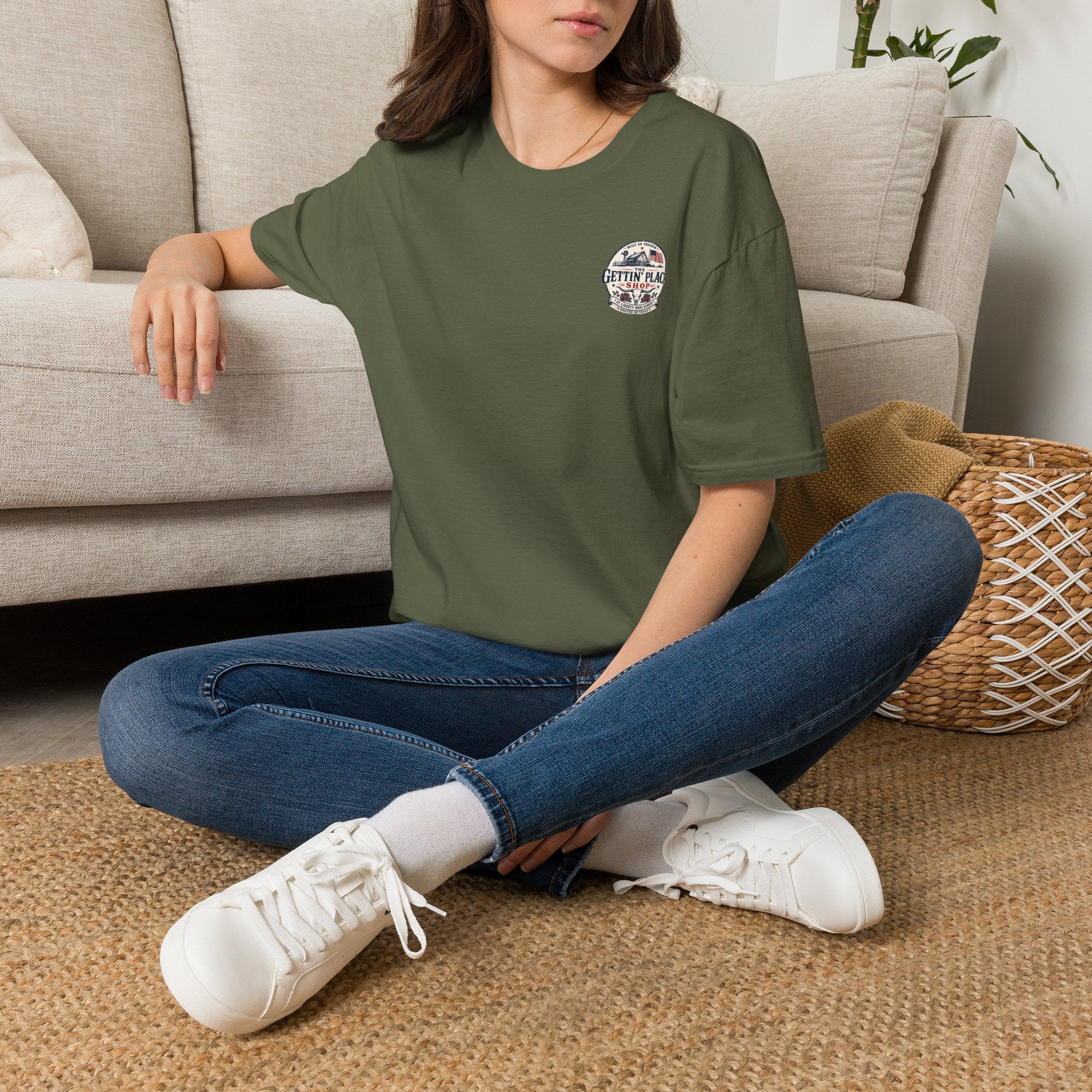 America the Beautiful Scene T-Shirt — 1776% Feral Collection