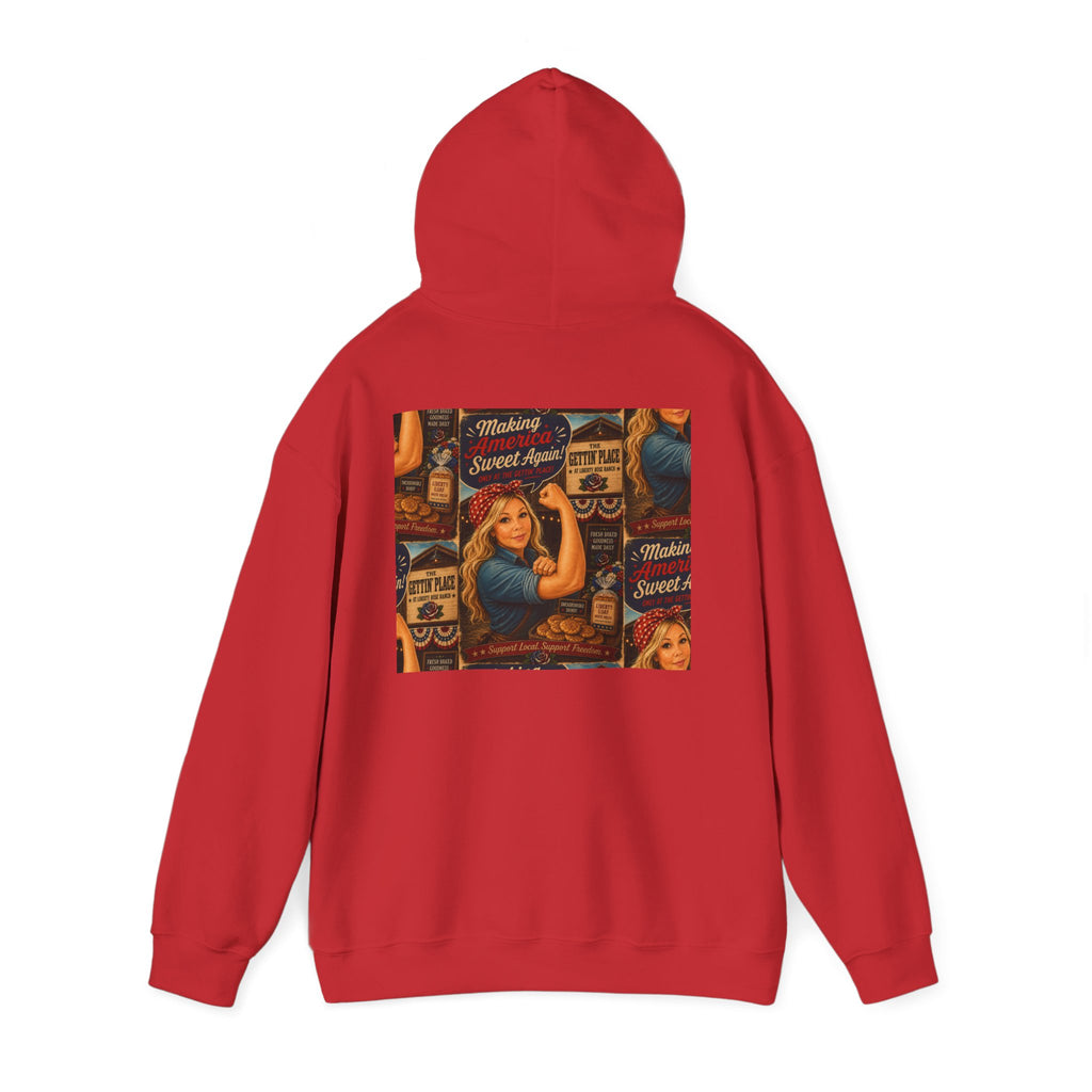 Making America Sweet Again, Rosie the Riveter Inspired Hoodie