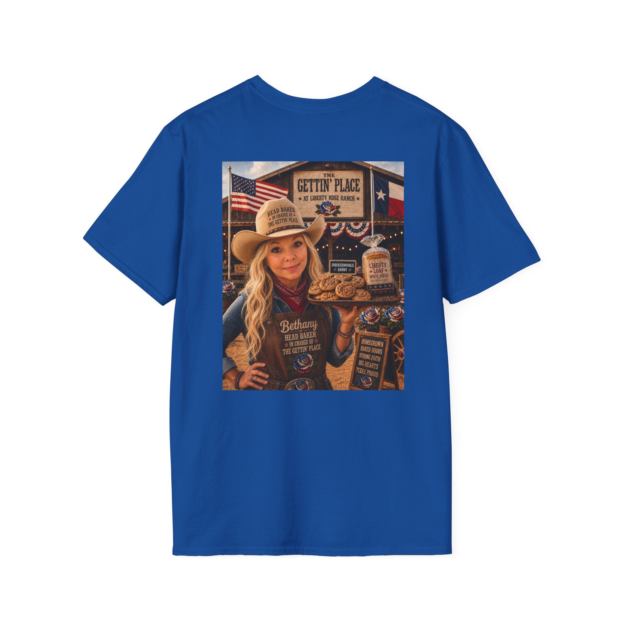 Head Baker of the Gettin’ Place Bakery Vintage Country Photo T-Shirt