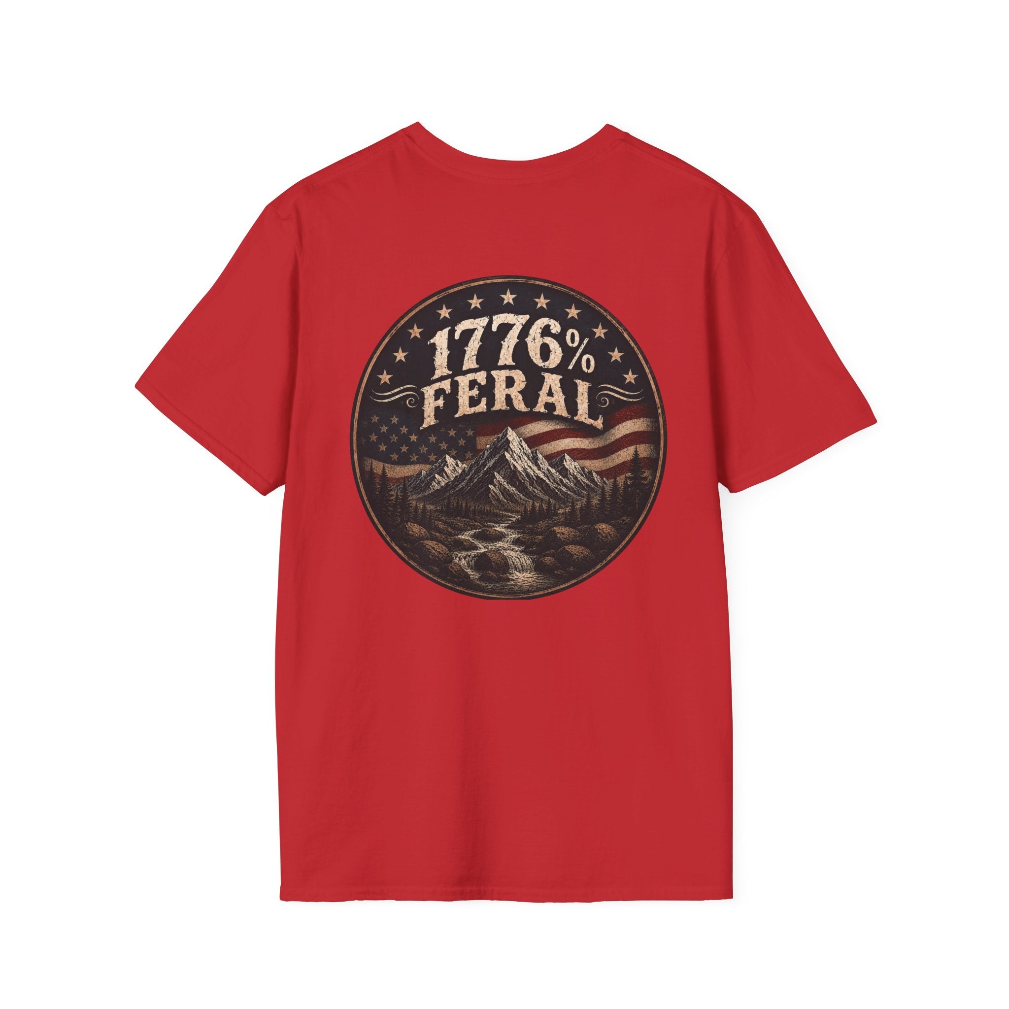 1776% Feral Collection Mountain & River T-Shirt