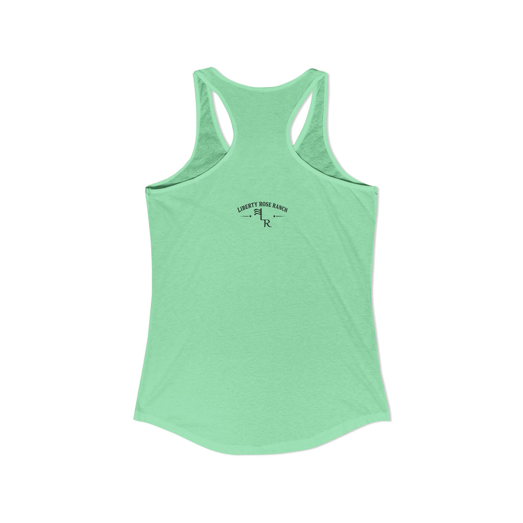 Keep Her Wild 1776% Feral Roses Racerback Tank