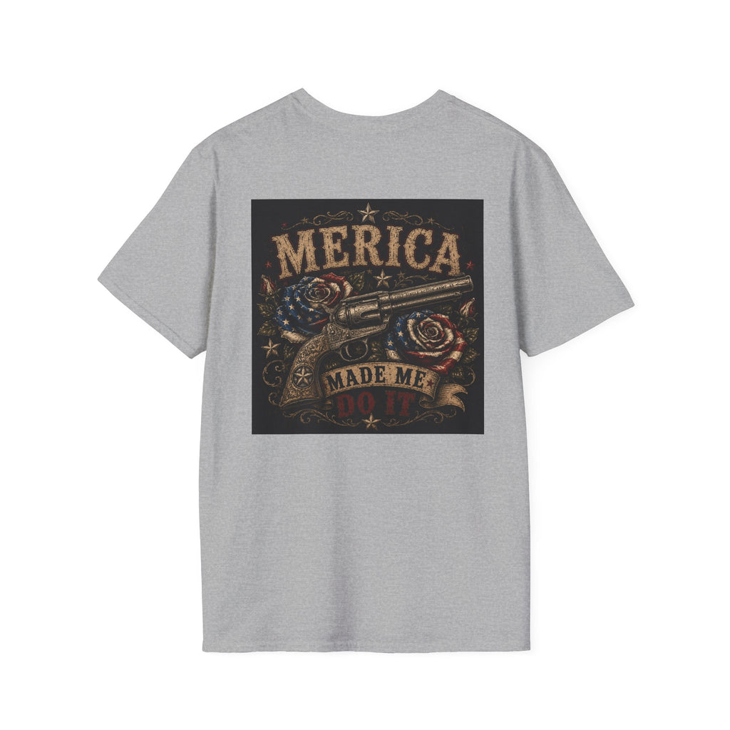 Gettin' Place T-Shirt — Merica Made Me Do It- Liberty Rose Roses
