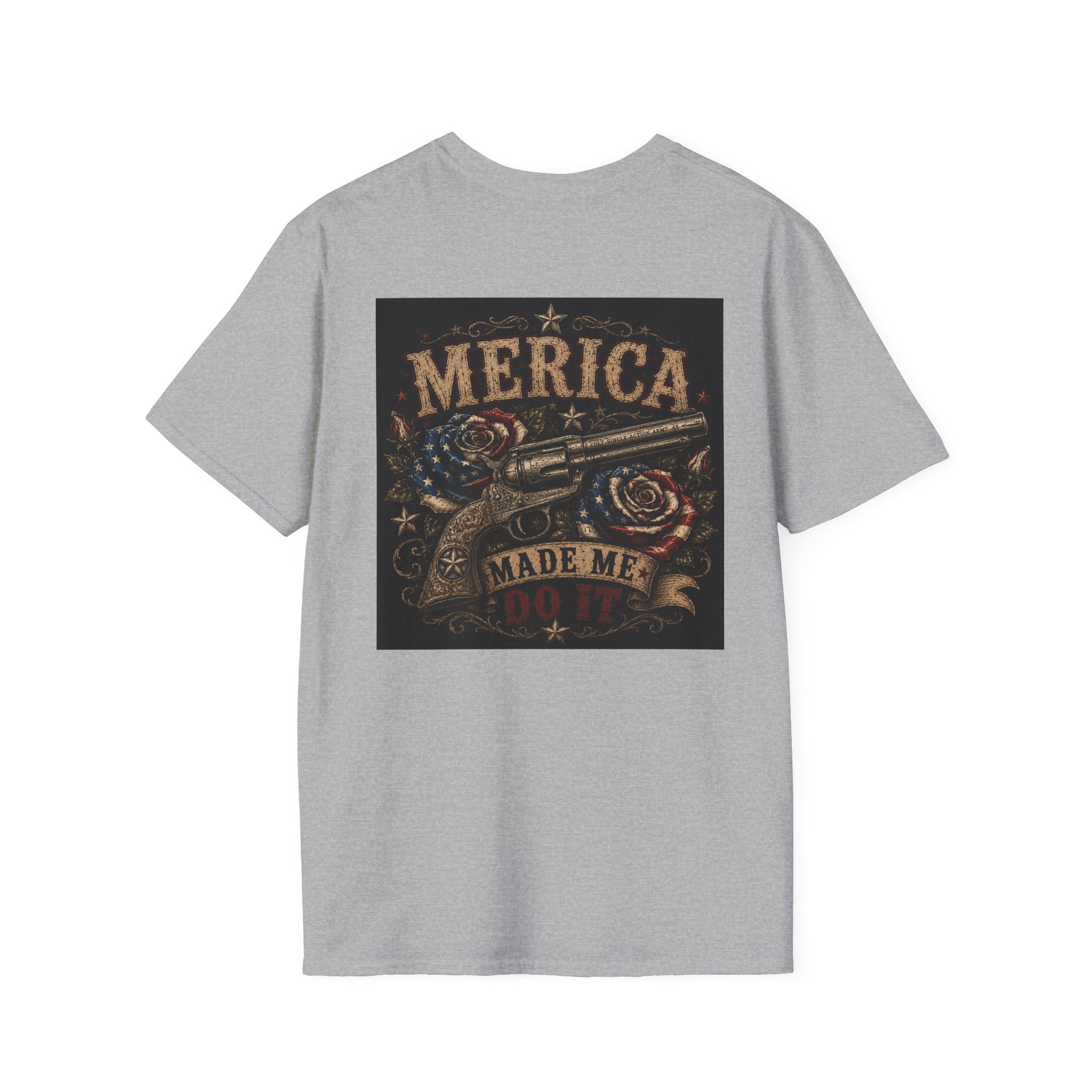 Gettin' Place T-Shirt — Merica Made Me Do It- Liberty Rose Roses