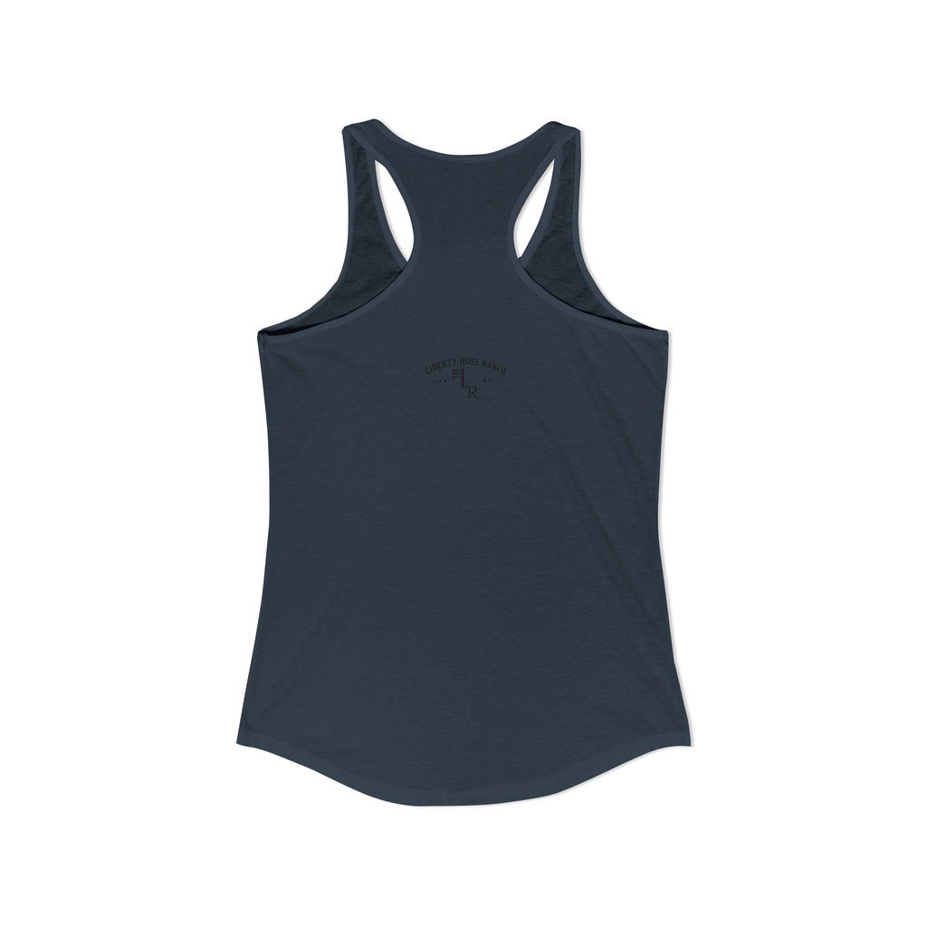 Leave Her Wild Cactus Flower Racerback Tank — 1776% Feral Collection