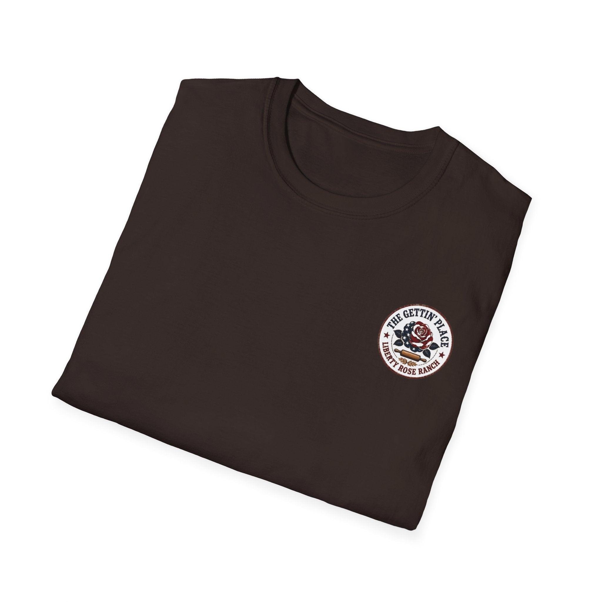 Savage Baker Western Graphic T-Shirt — Retro Bakery Logo & Vintage Chef Poster Tee