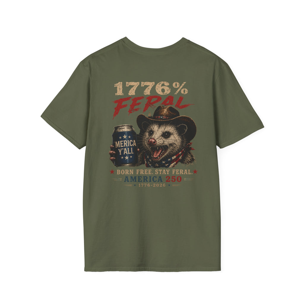 1776% Ferel-Possum 'Our Other CAT' T-Shirt