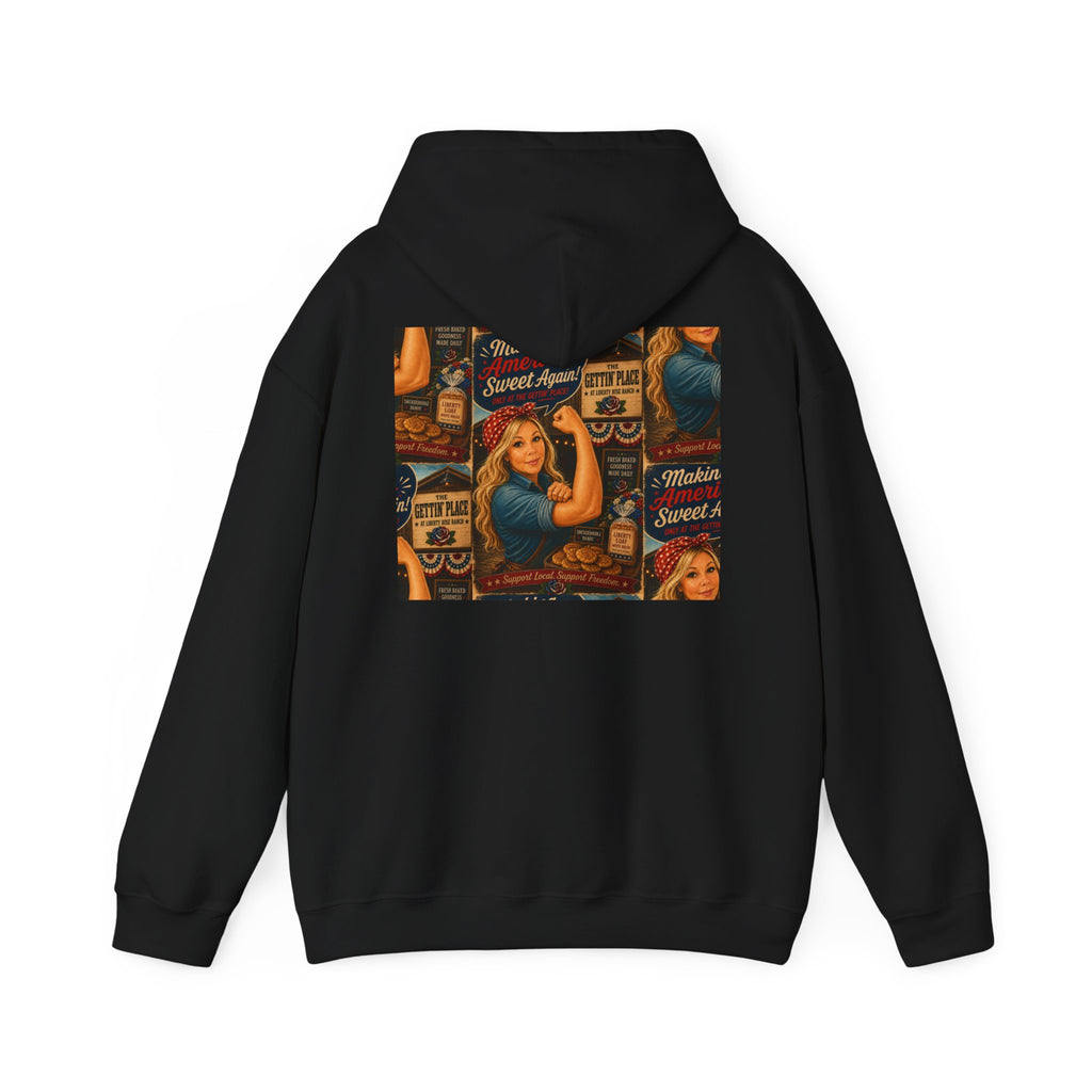 Making America Sweet Again, Rosie the Riveter Inspired Hoodie