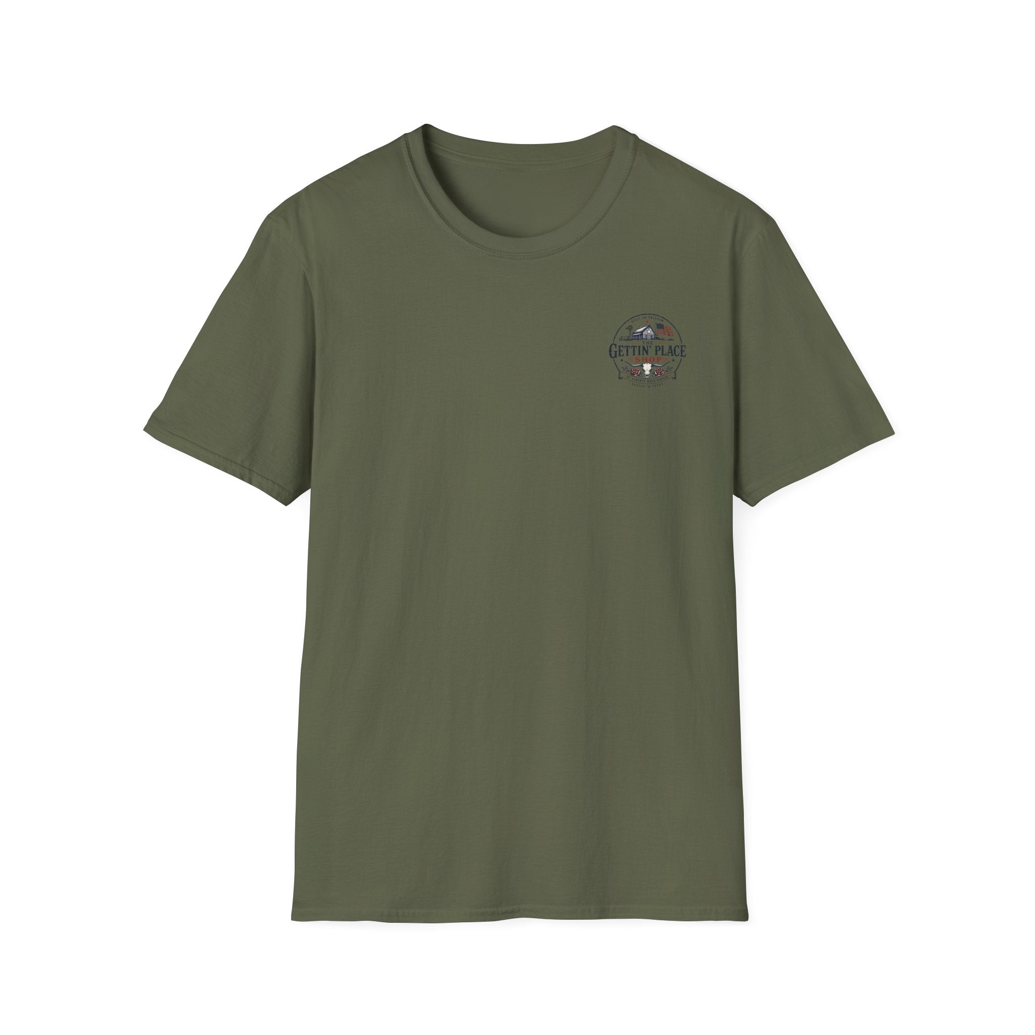 Reagan Quote T-Shirt — “All Great Change In America” Presidential Collection