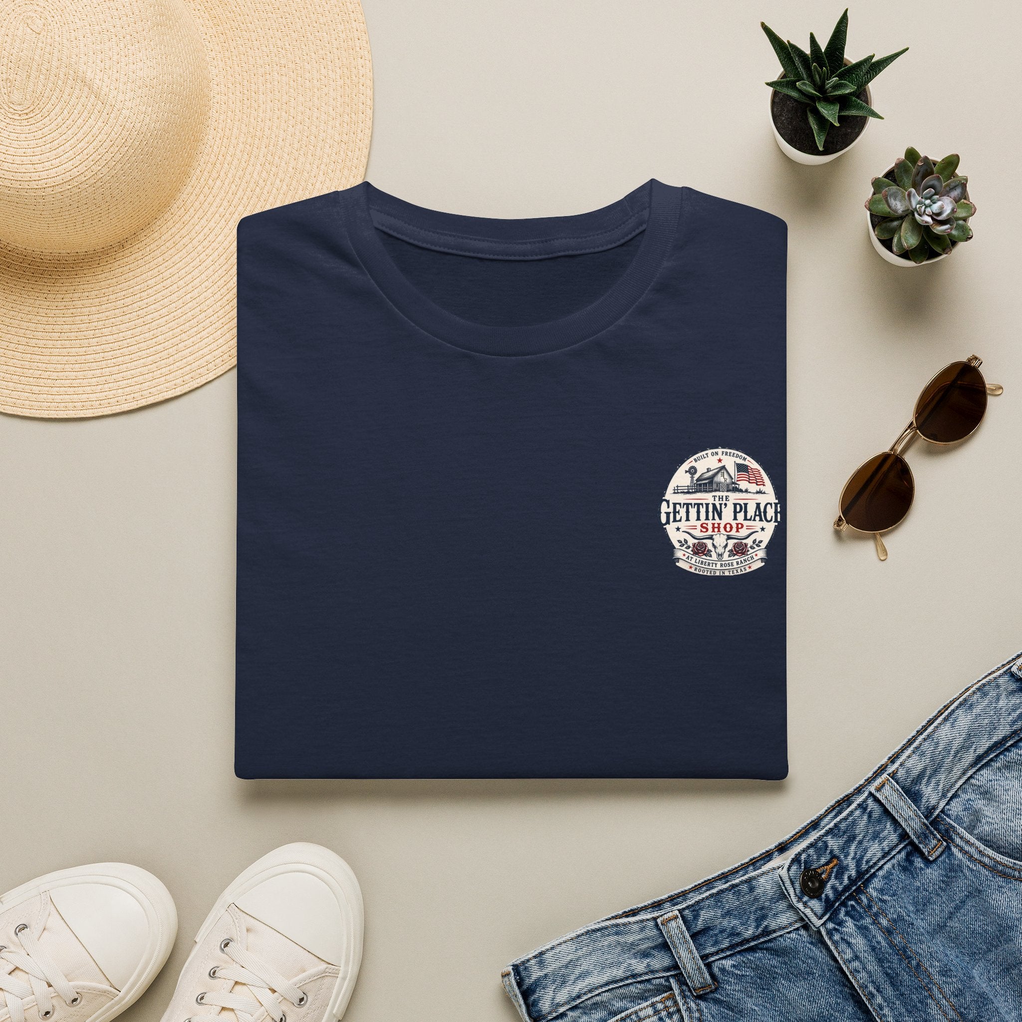 America the Beautiful Scene T-Shirt — 1776% Feral Collection