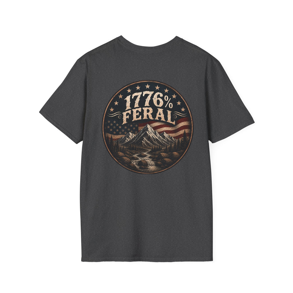 1776% Feral Collection Mountain & River T-Shirt