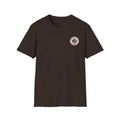 T-Shirt — Savage Baker Patriotic Retro Logo Tee (front chest patch & back graphic)