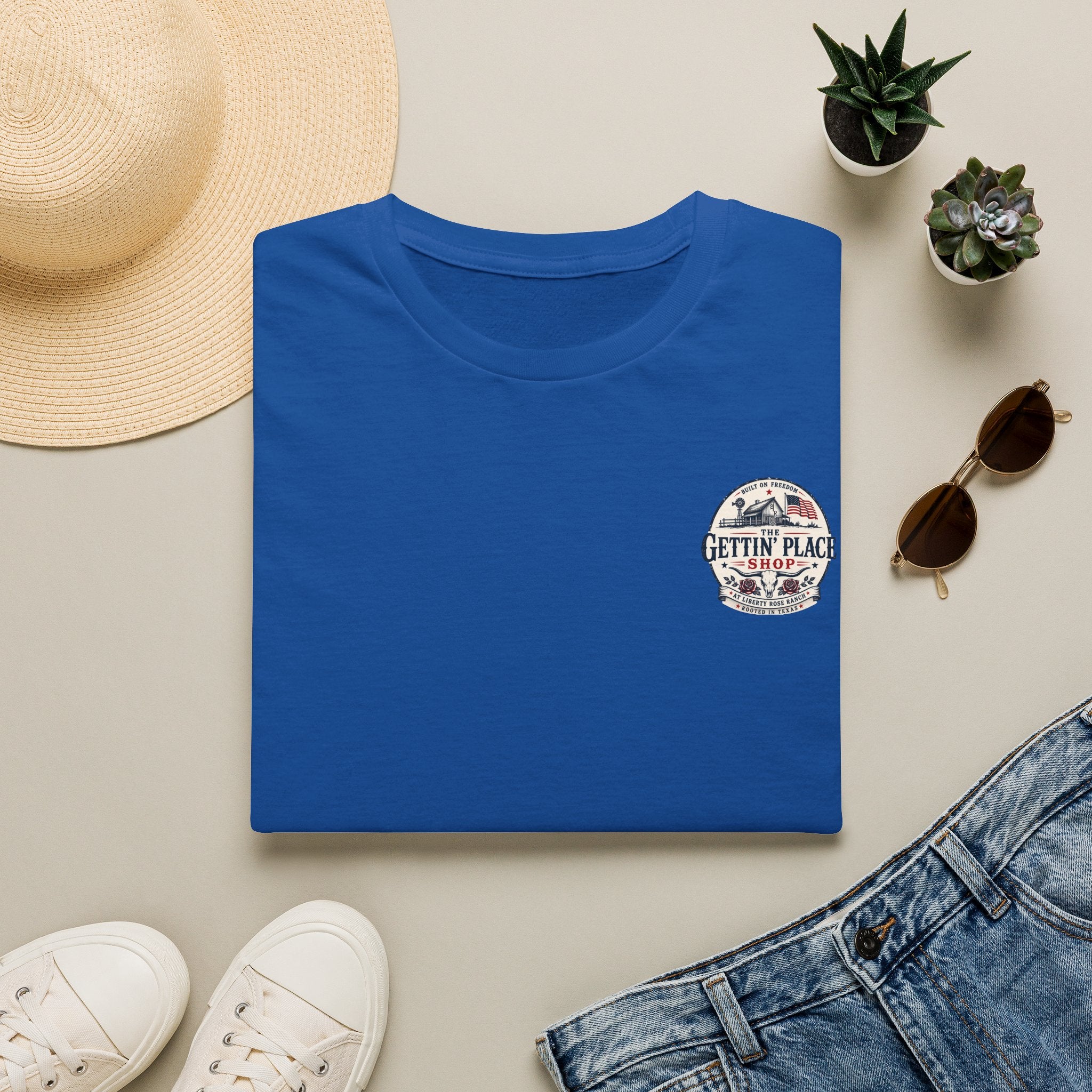 America the Beautiful Scene T-Shirt — 1776% Feral Collection