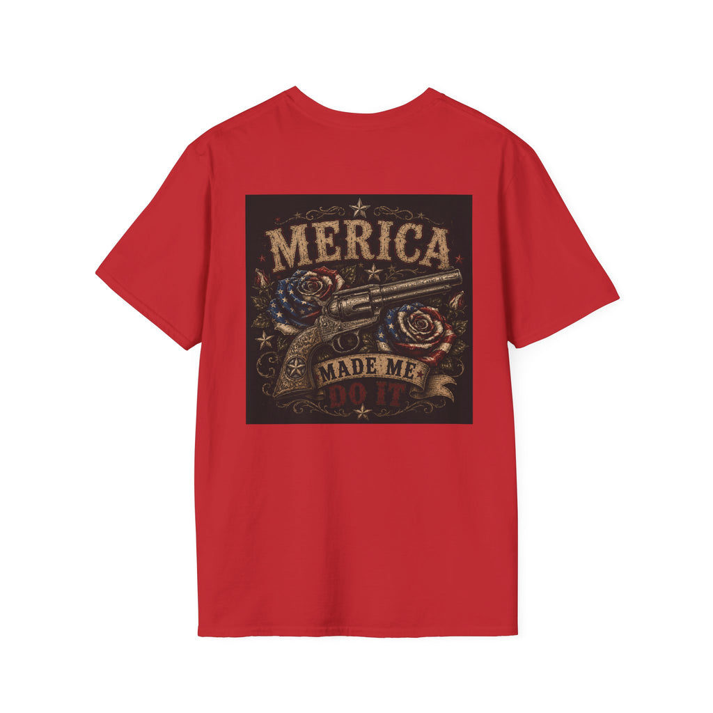 Gettin' Place T-Shirt — Merica Made Me Do It- Liberty Rose Roses