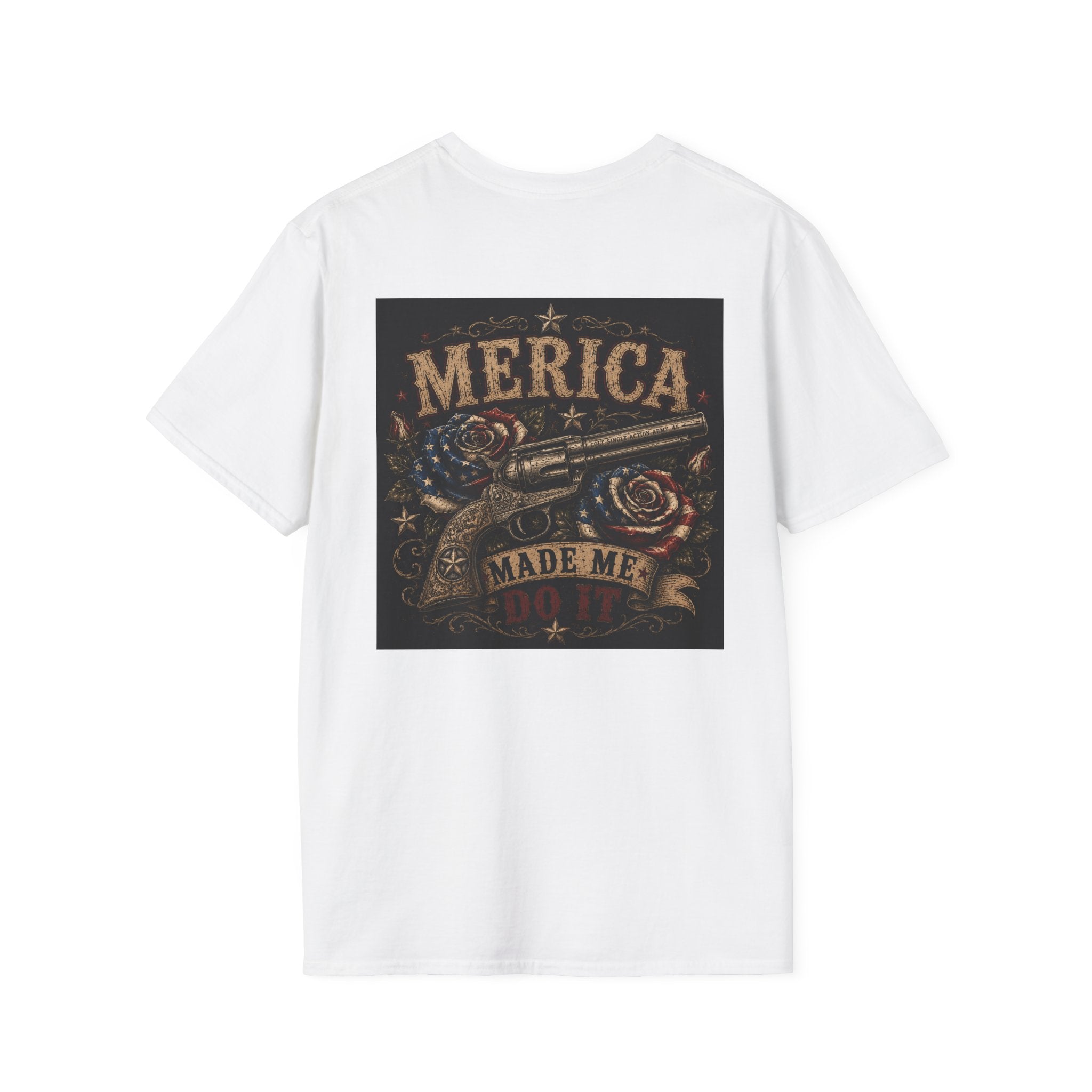Gettin' Place T-Shirt — Merica Made Me Do It- Liberty Rose Roses