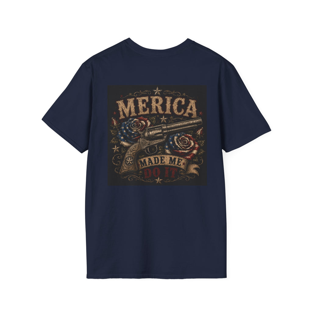 Gettin' Place T-Shirt — Merica Made Me Do It- Liberty Rose Roses
