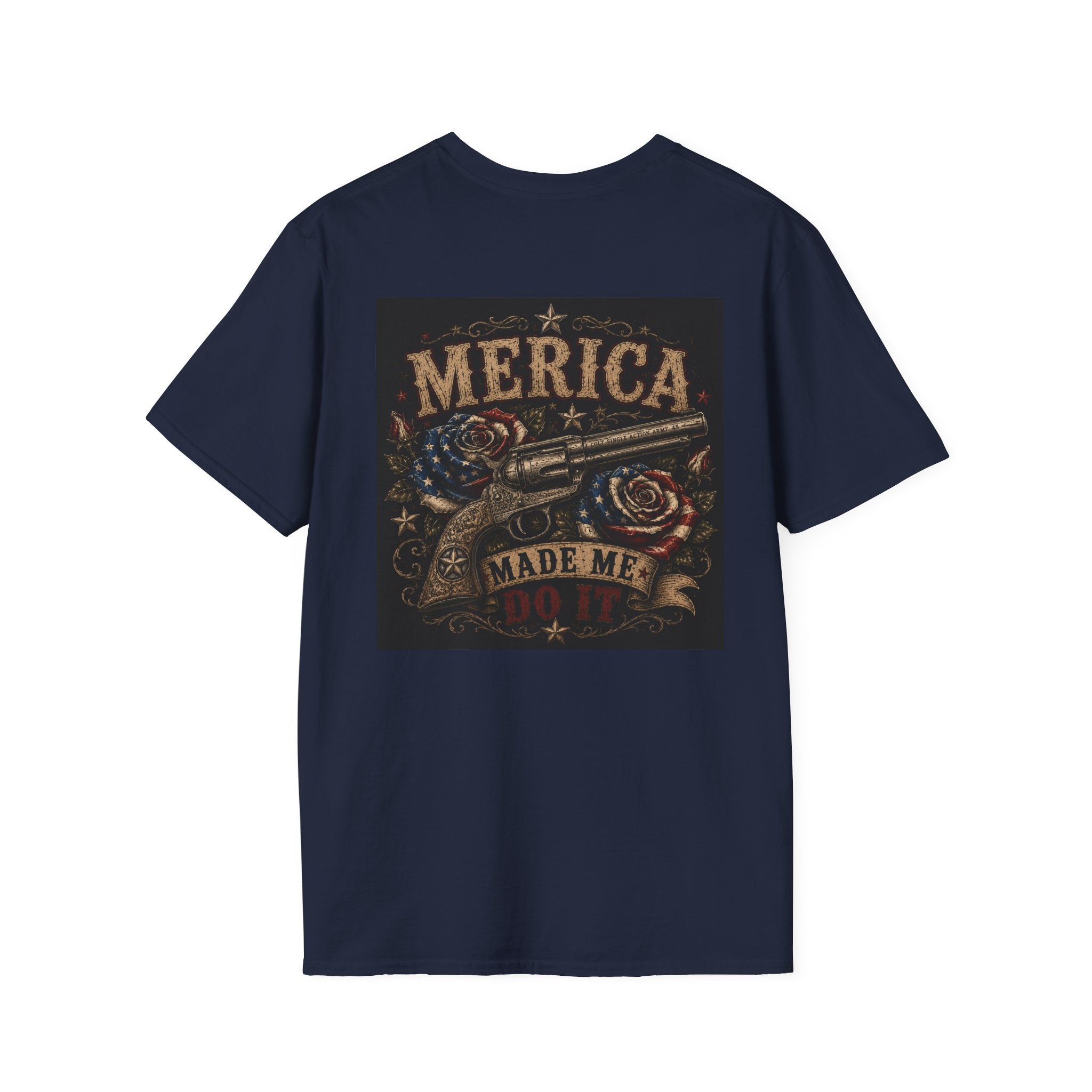 Gettin' Place T-Shirt — Merica Made Me Do It- Liberty Rose Roses