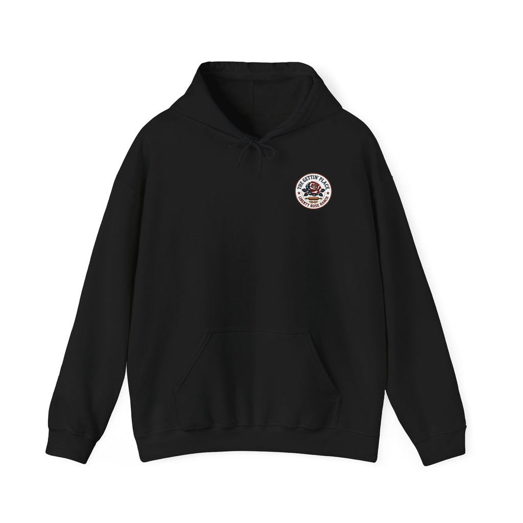 Hoodie — 'Savage Baker' Vintage Red,White, and Oatmeal Cream Pies Graphic Hoodie