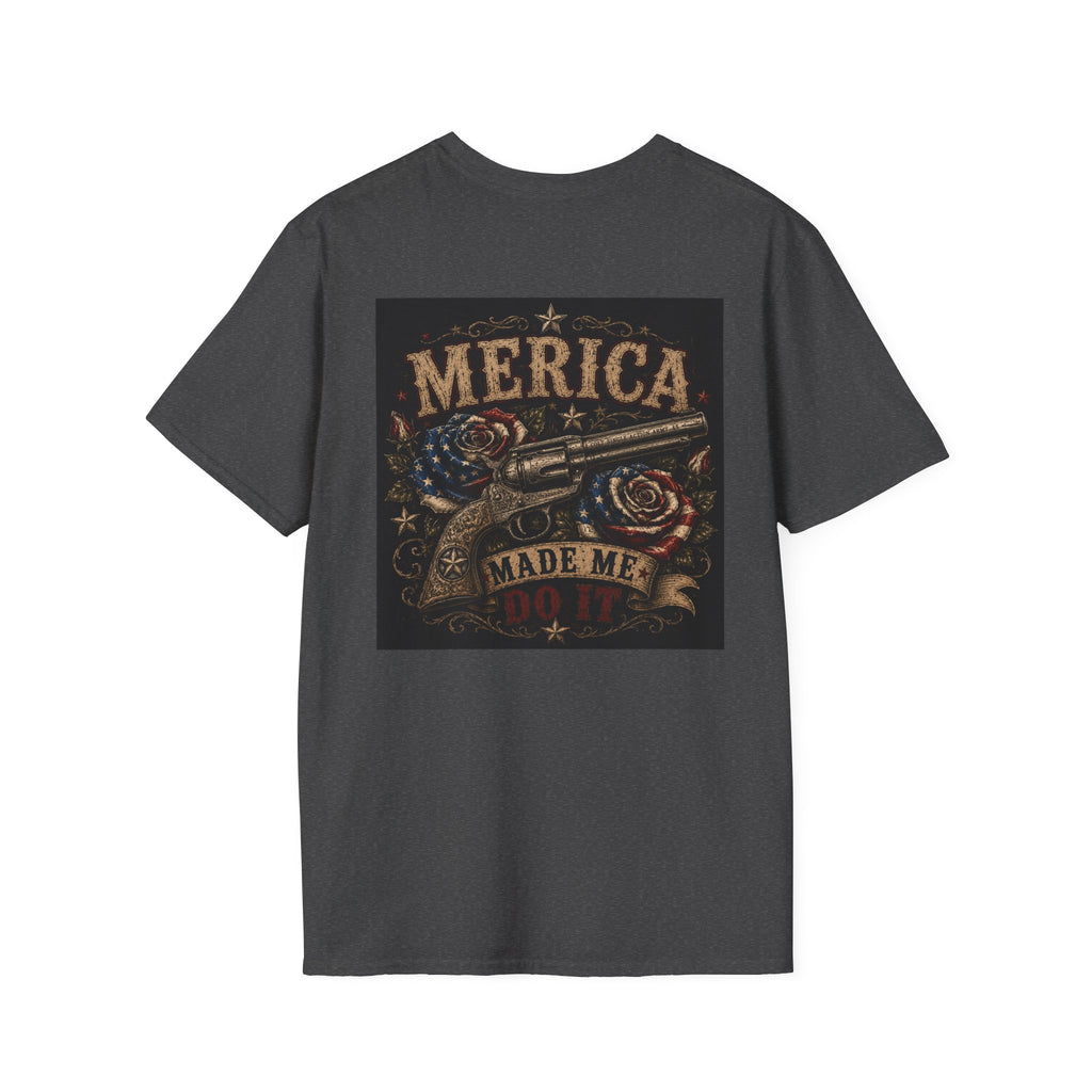 Gettin' Place T-Shirt — Merica Made Me Do It- Liberty Rose Roses