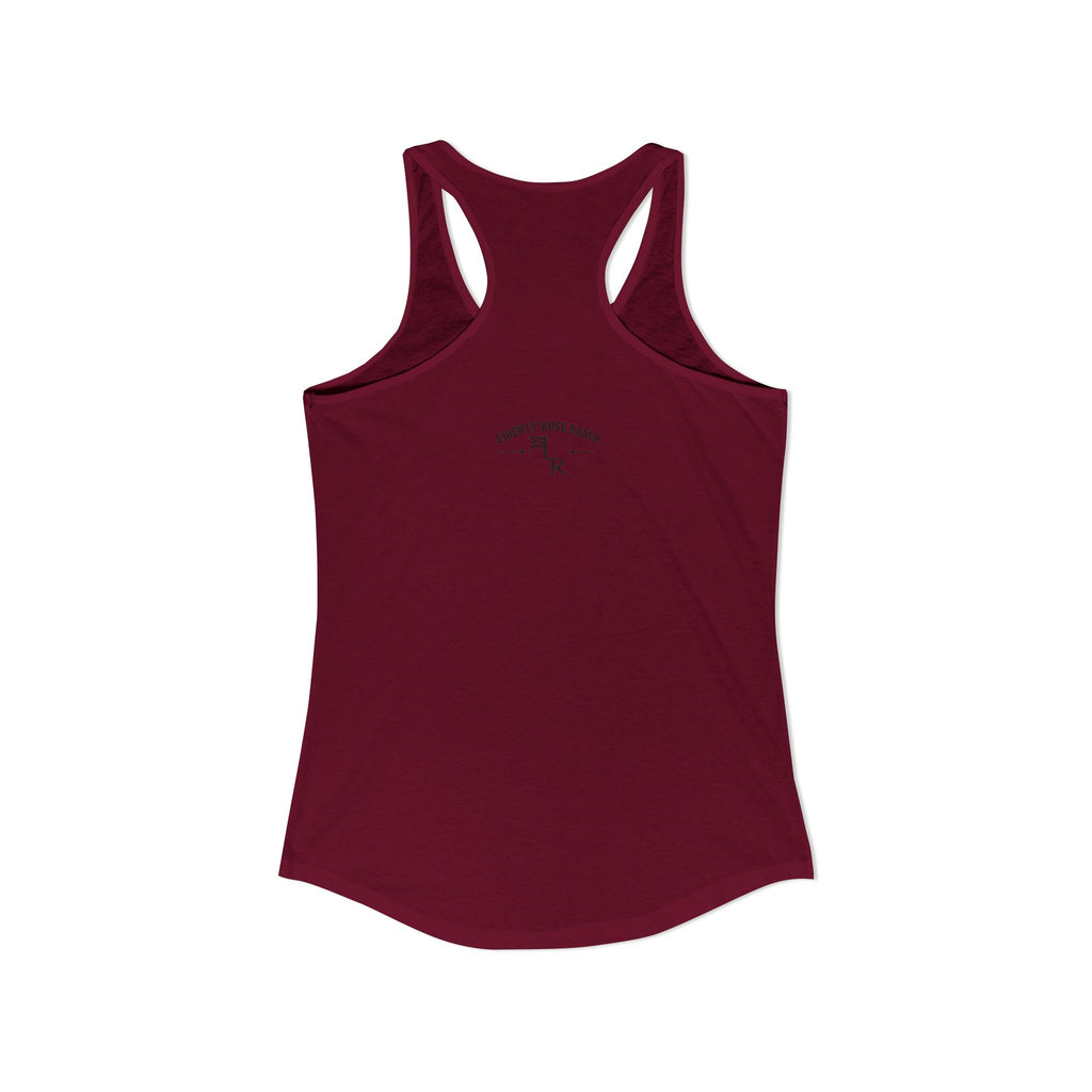 Keep Her Wild 1776% Feral Roses Racerback Tank