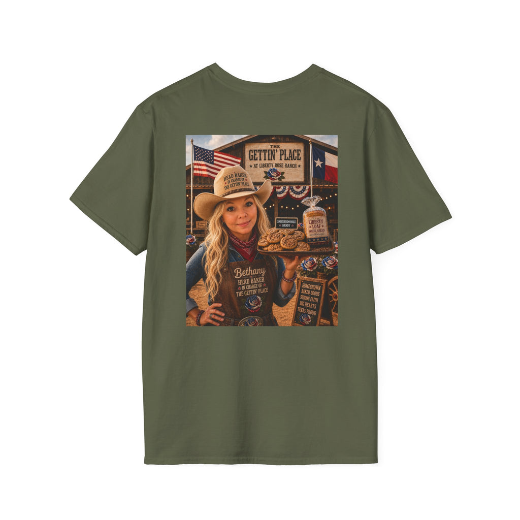 Head Baker of the Gettin’ Place Bakery Vintage Country Photo T-Shirt