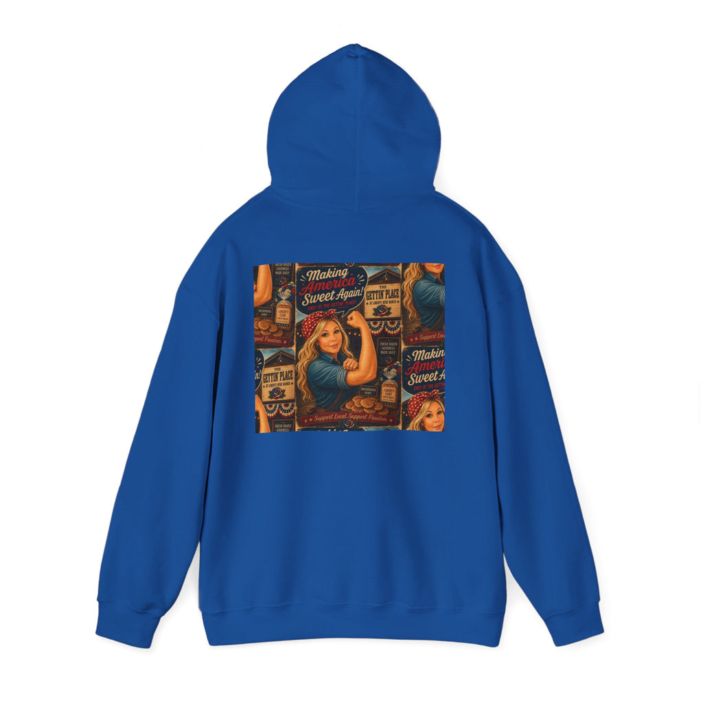 Making America Sweet Again, Rosie the Riveter Inspired Hoodie
