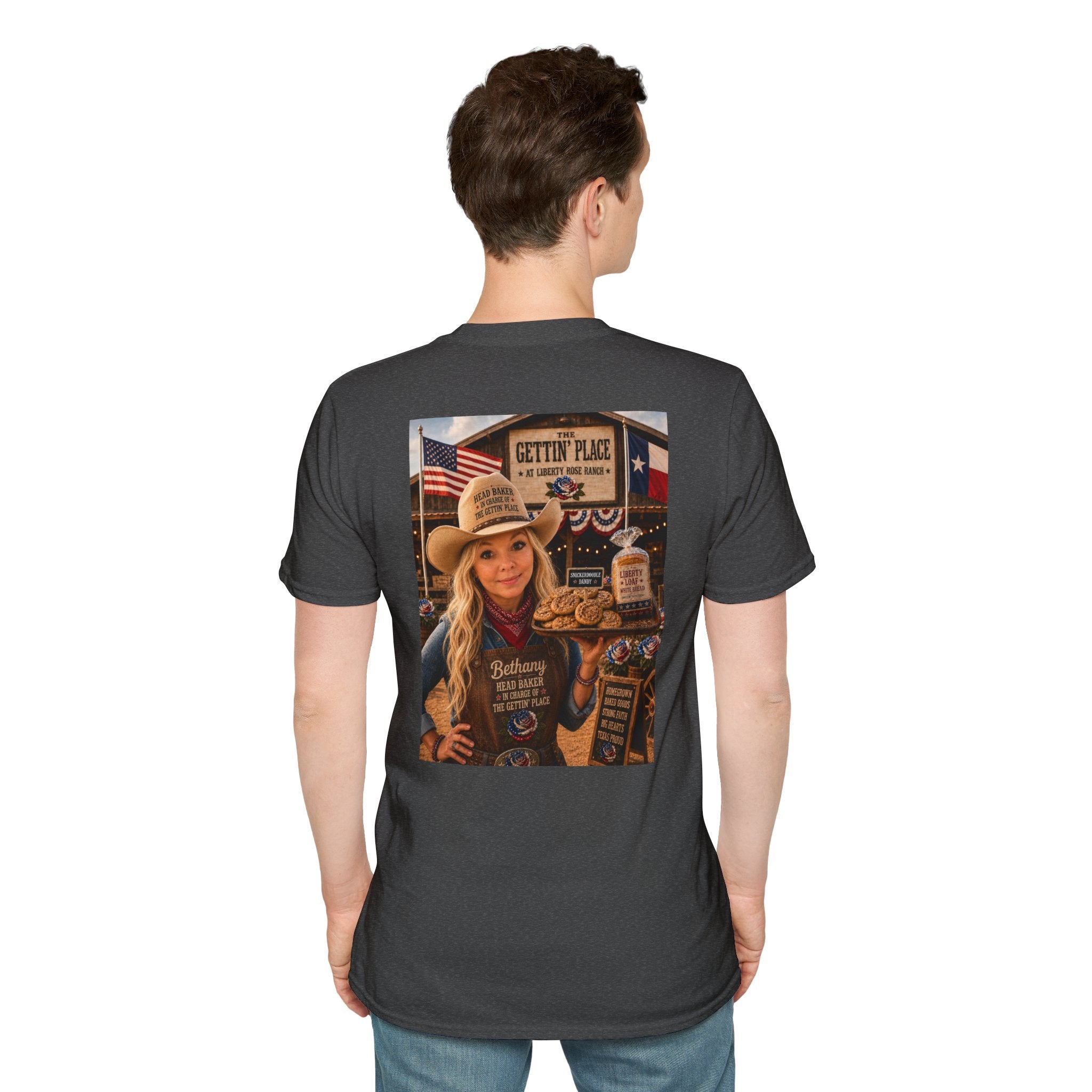 Head Baker of the Gettin’ Place Bakery Vintage Country Photo T-Shirt