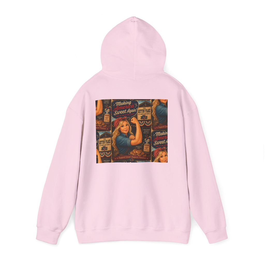 Making America Sweet Again, Rosie the Riveter Inspired Hoodie