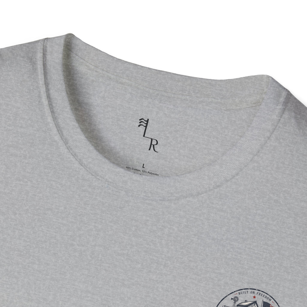 1776% Feral "Freedom Ain't Fragile" Longhorn Skull T-Shirt