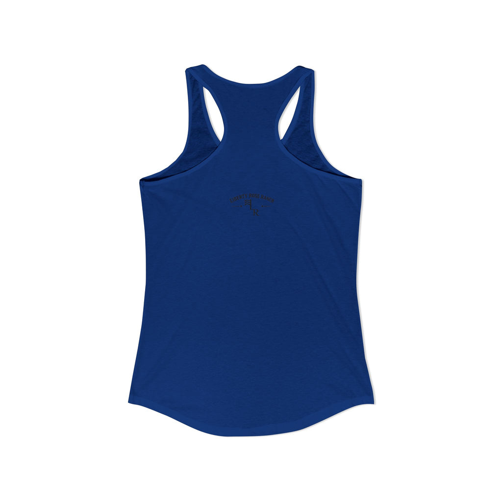 Leave Her Wild Cactus Flower Racerback Tank — 1776% Feral Collection