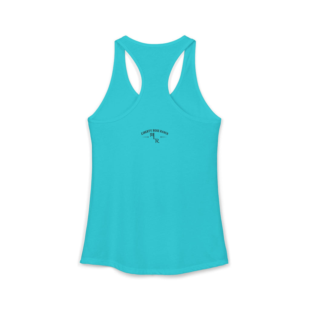 Leave Her Wild Cactus Flower Racerback Tank — 1776% Feral Collection