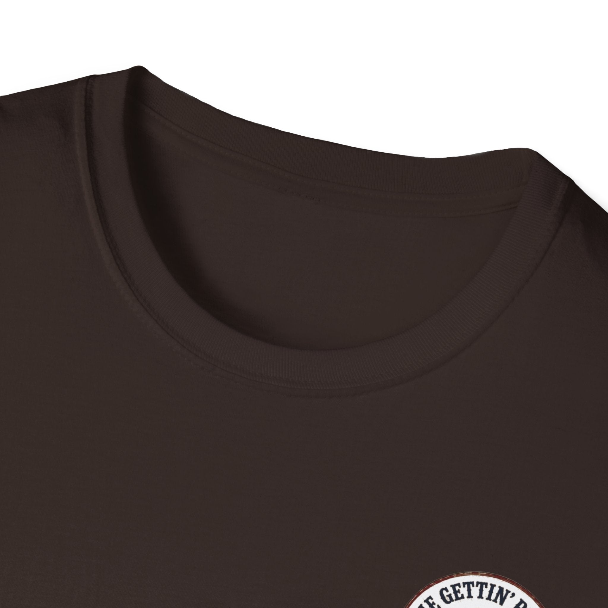 T-Shirt — Savage Baker Patriotic Retro Logo Tee (front chest patch & back graphic)