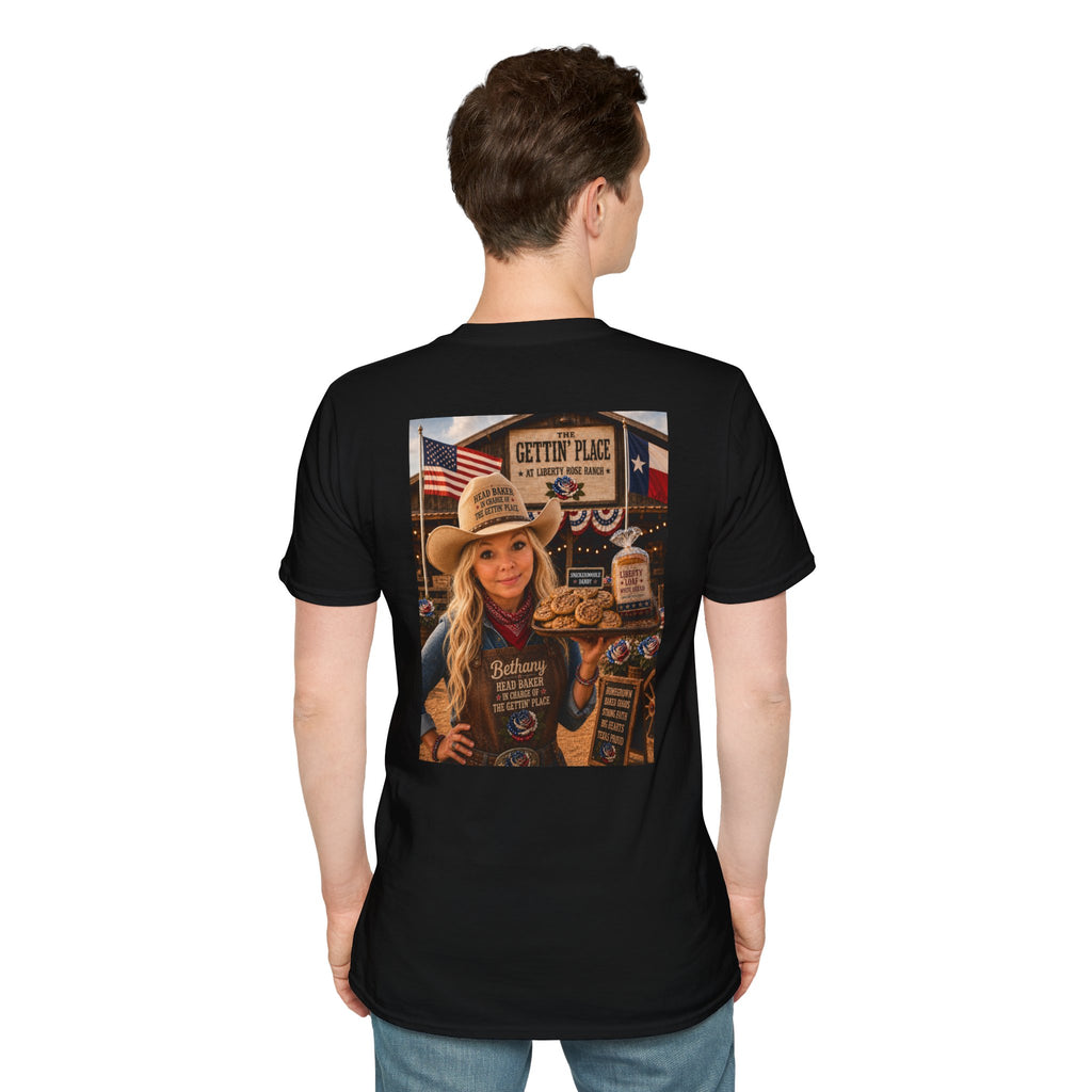 Head Baker of the Gettin’ Place Bakery Vintage Country Photo T-Shirt