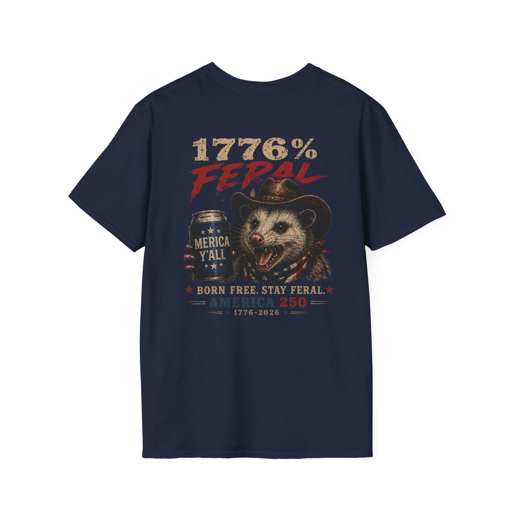 1776% Ferel-Possum 'Our Other CAT' T-Shirt