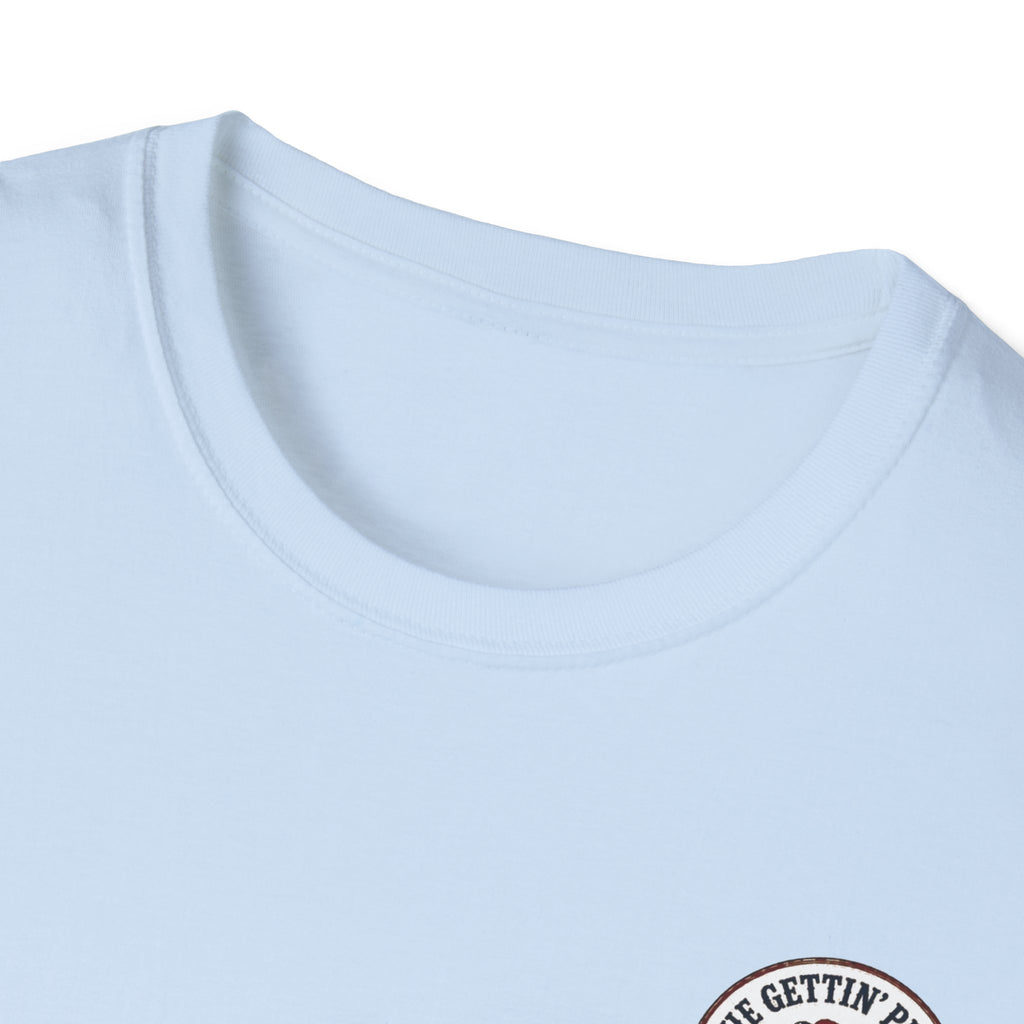 Savage Baker Western Graphic T-Shirt — Retro Bakery Logo & Vintage Chef Poster Tee