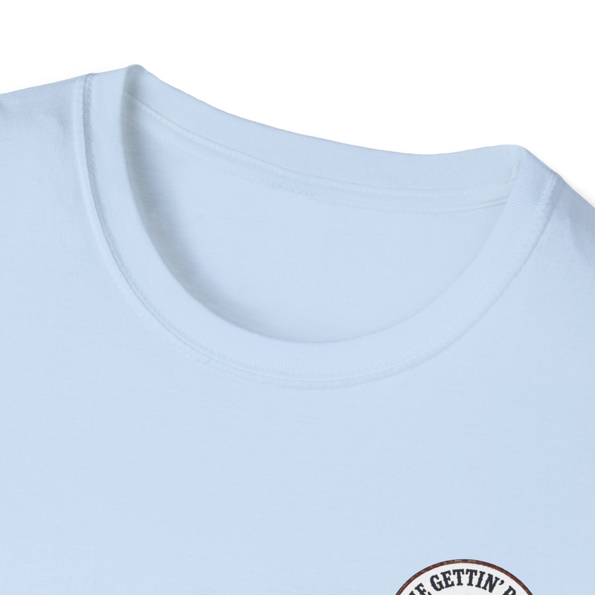 T-Shirt — Savage Baker Patriotic Retro Logo Tee (front chest patch & back graphic)
