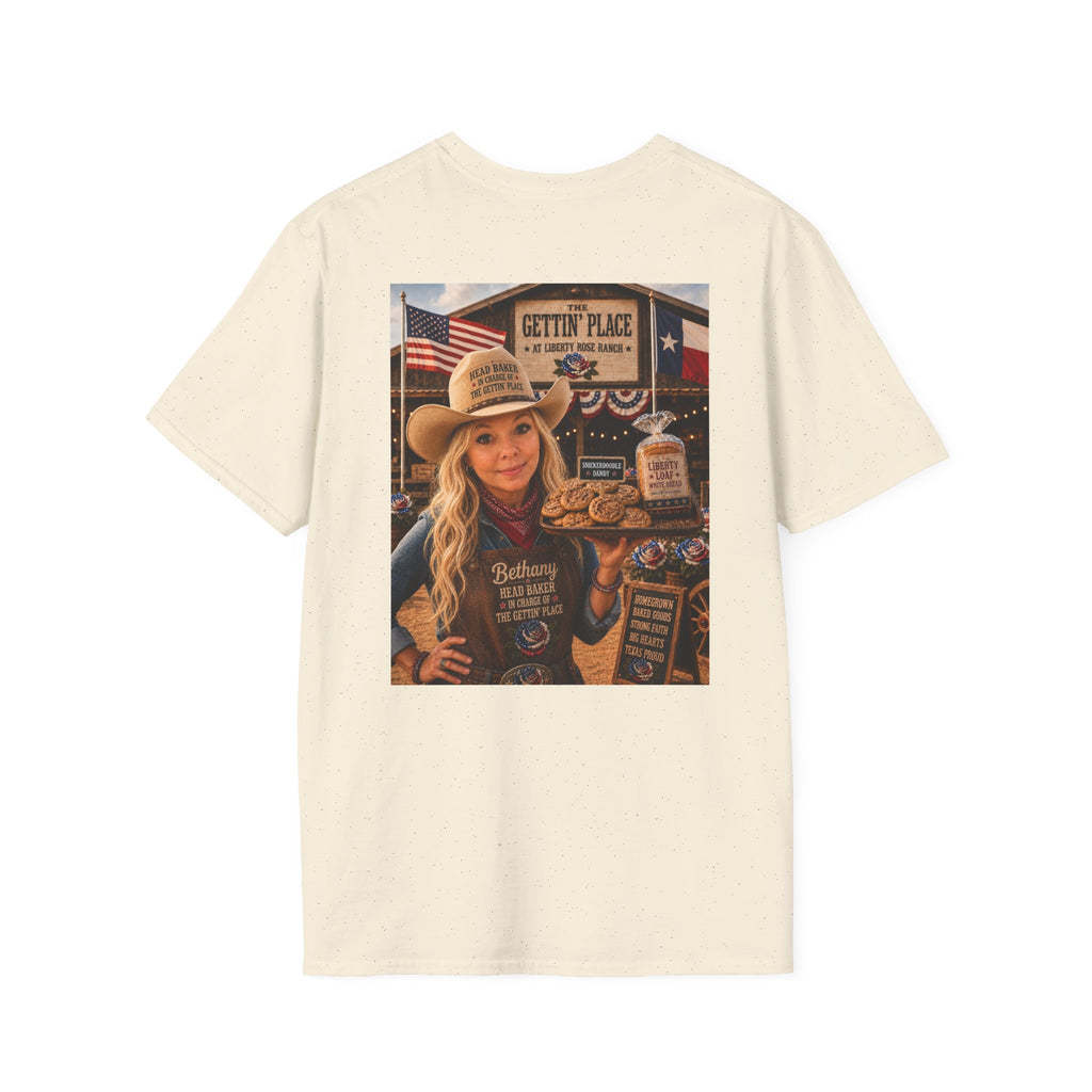 Head Baker of the Gettin’ Place Bakery Vintage Country Photo T-Shirt
