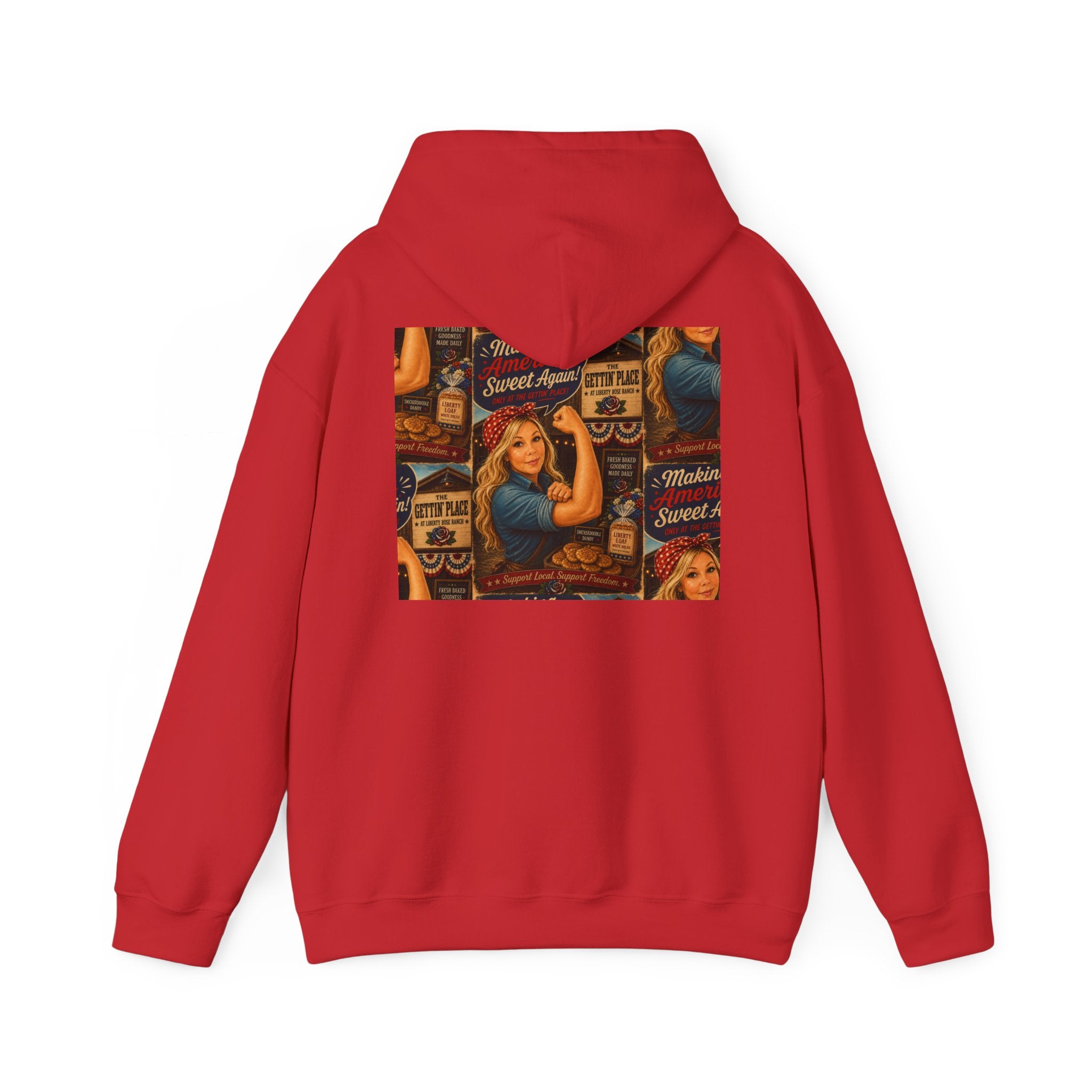 Making America Sweet Again, Rosie the Riveter Inspired Hoodie