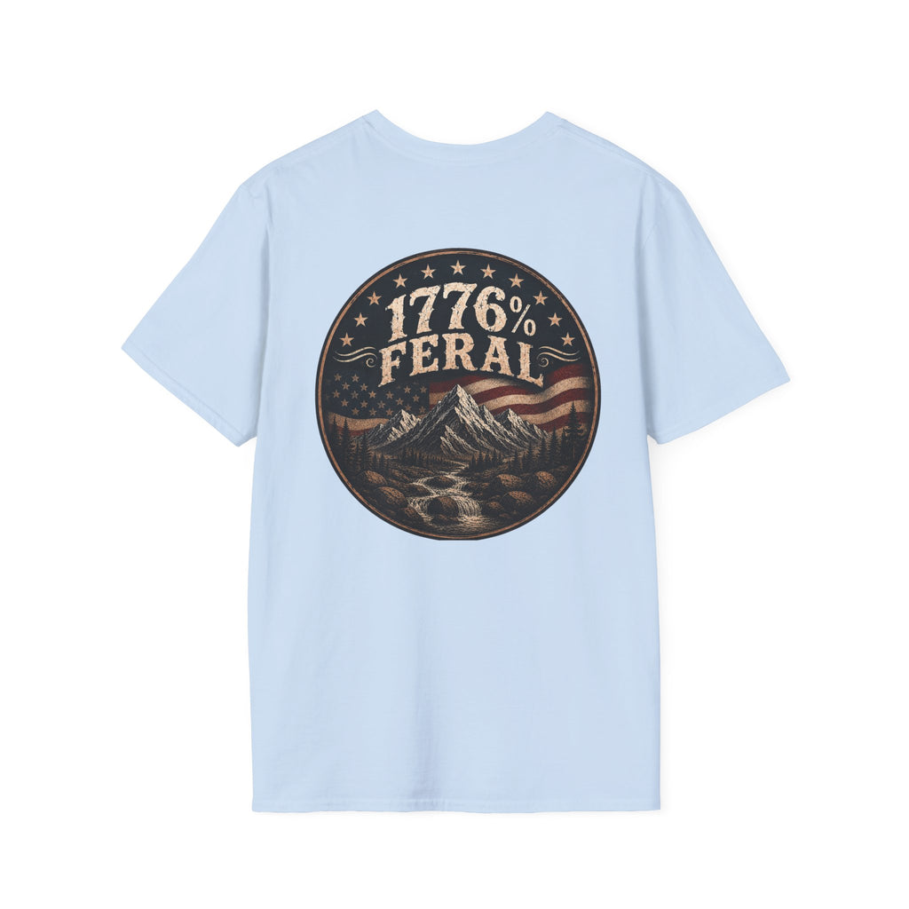 1776% Feral Collection Mountain & River T-Shirt