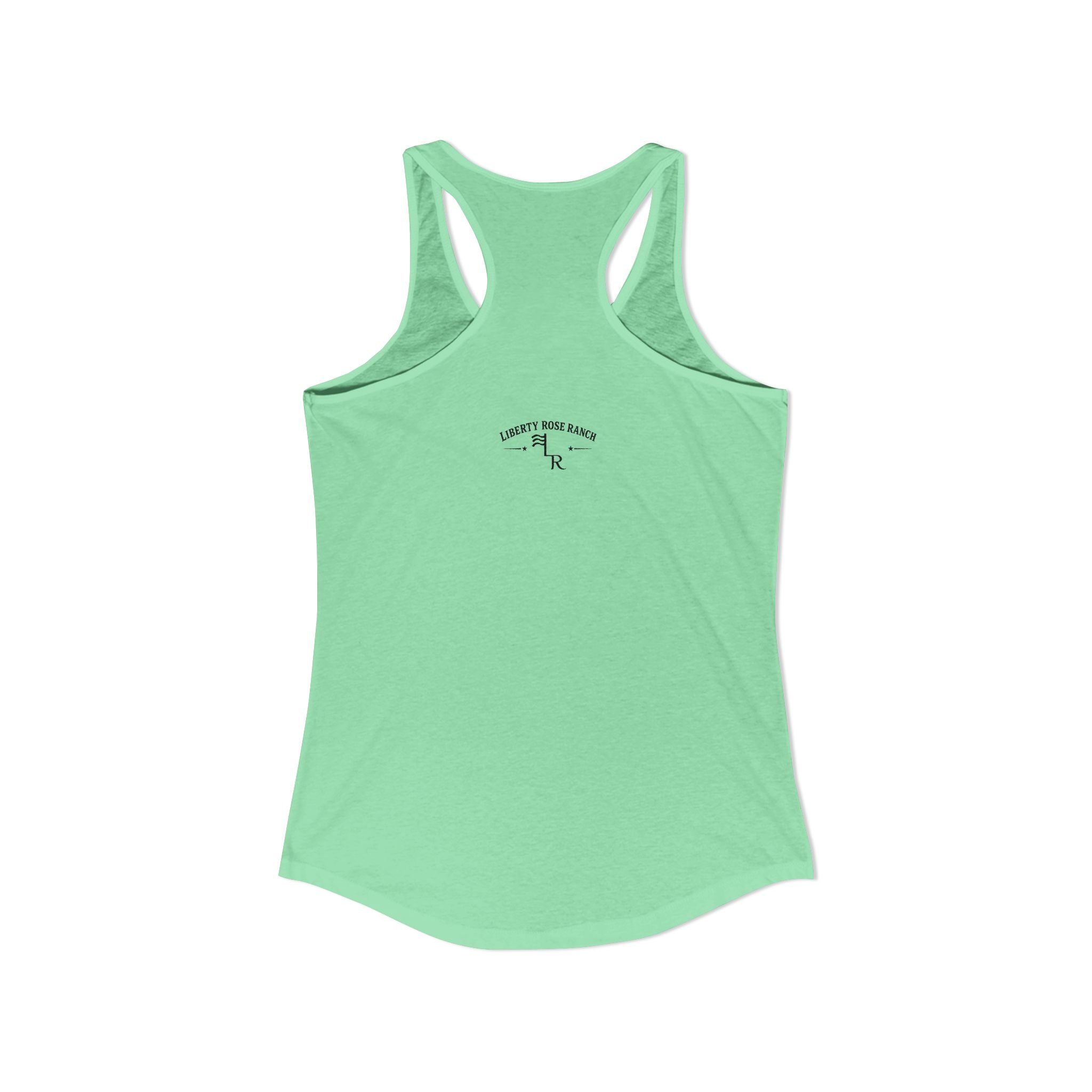 Leave Her Wild Cactus Flower Racerback Tank — 1776% Feral Collection