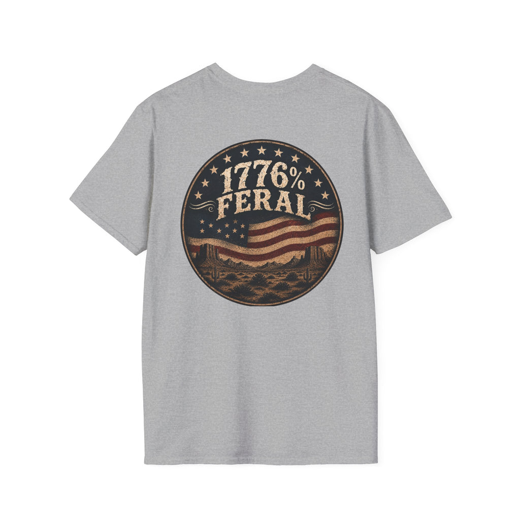 1776% Feral Collection Desert Scene T-Shirt