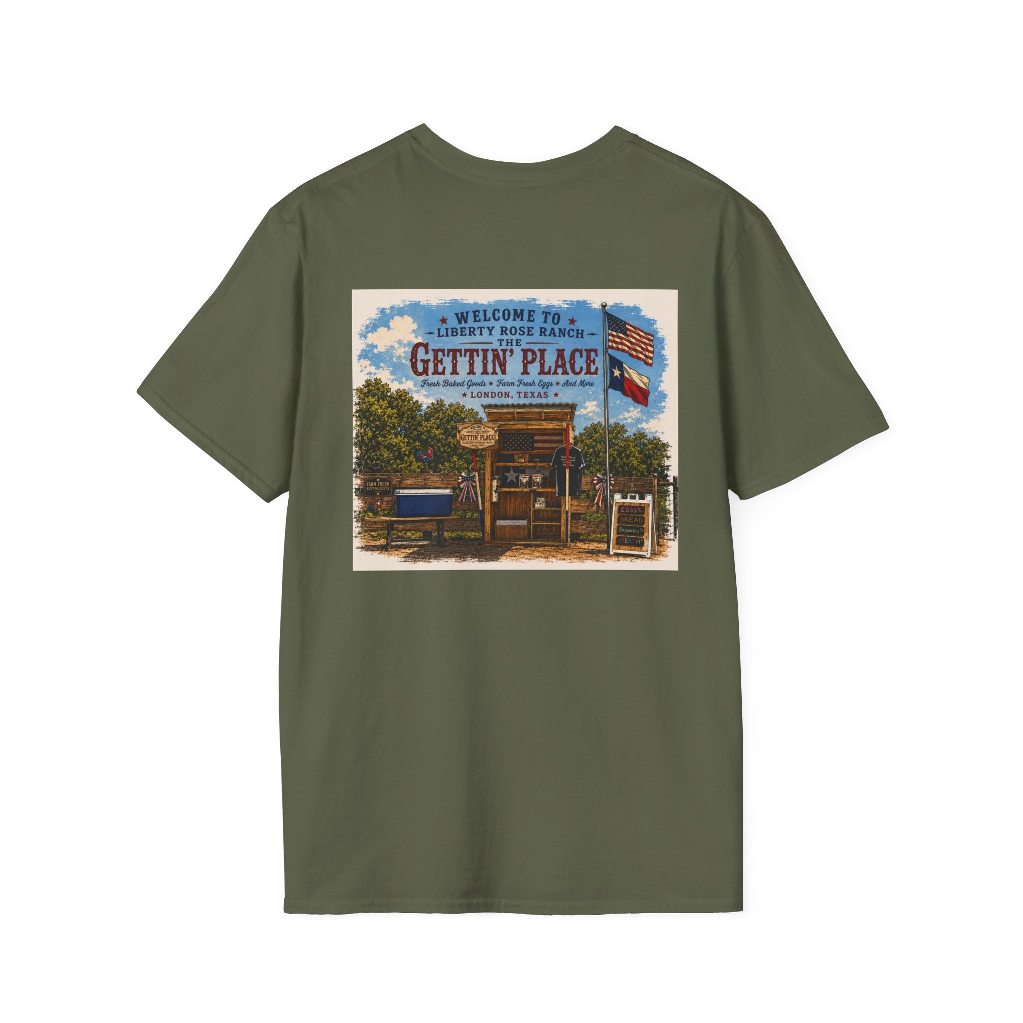 Gettin' Place Farm Stand— Vintage Graphic Tee