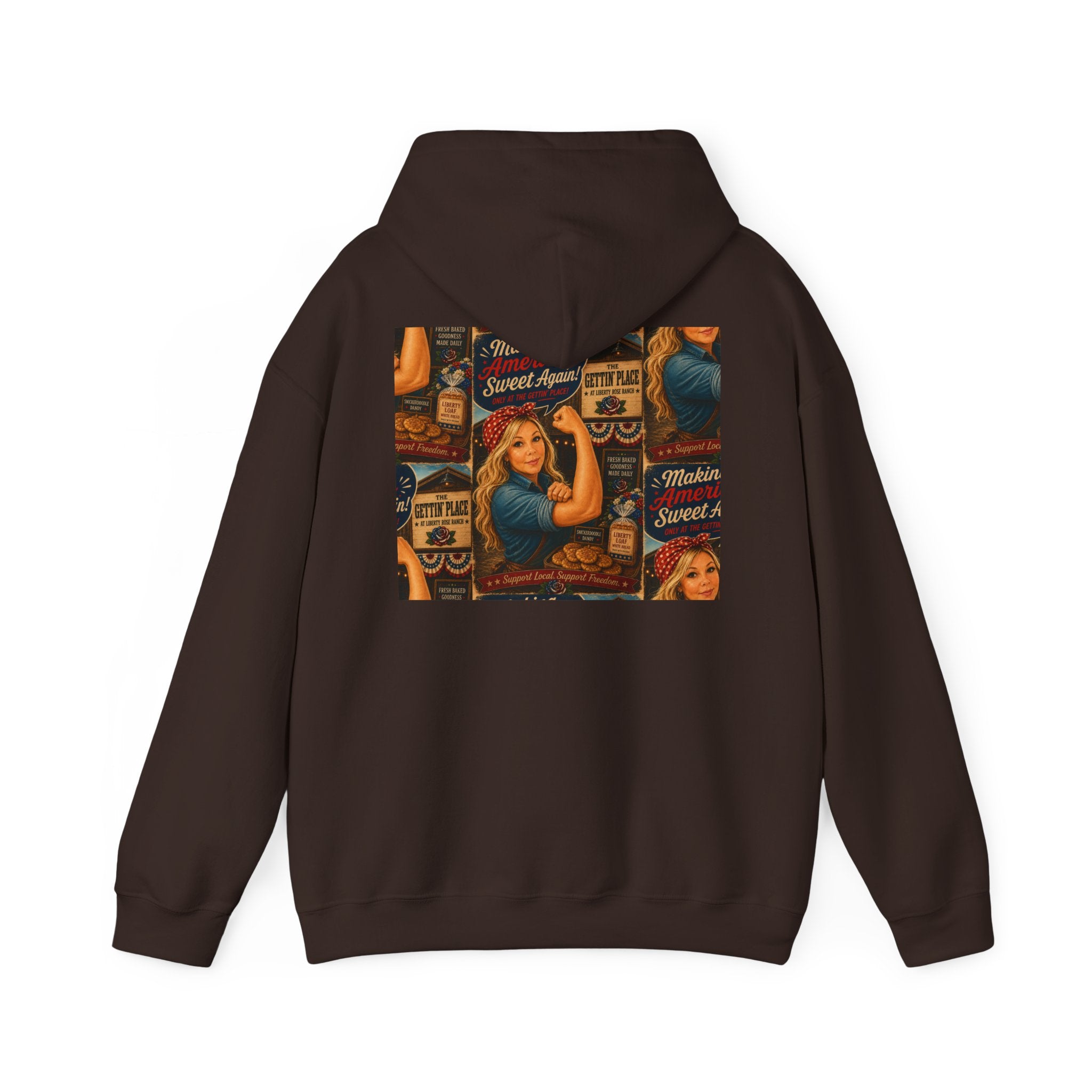 Making America Sweet Again, Rosie the Riveter Inspired Hoodie