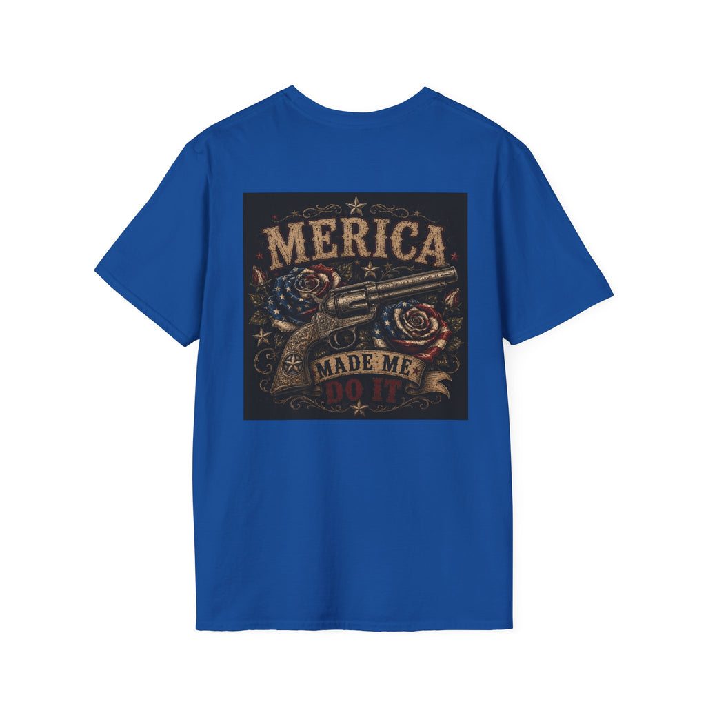 Gettin' Place T-Shirt — Merica Made Me Do It- Liberty Rose Roses