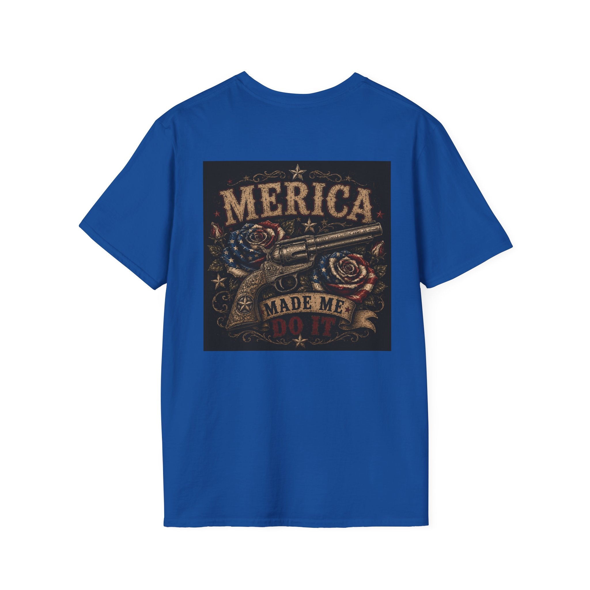 Gettin' Place T-Shirt — Merica Made Me Do It- Liberty Rose Roses