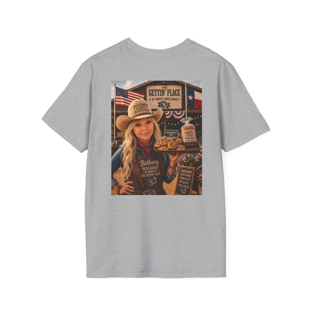 Head Baker of the Gettin’ Place Bakery Vintage Country Photo T-Shirt