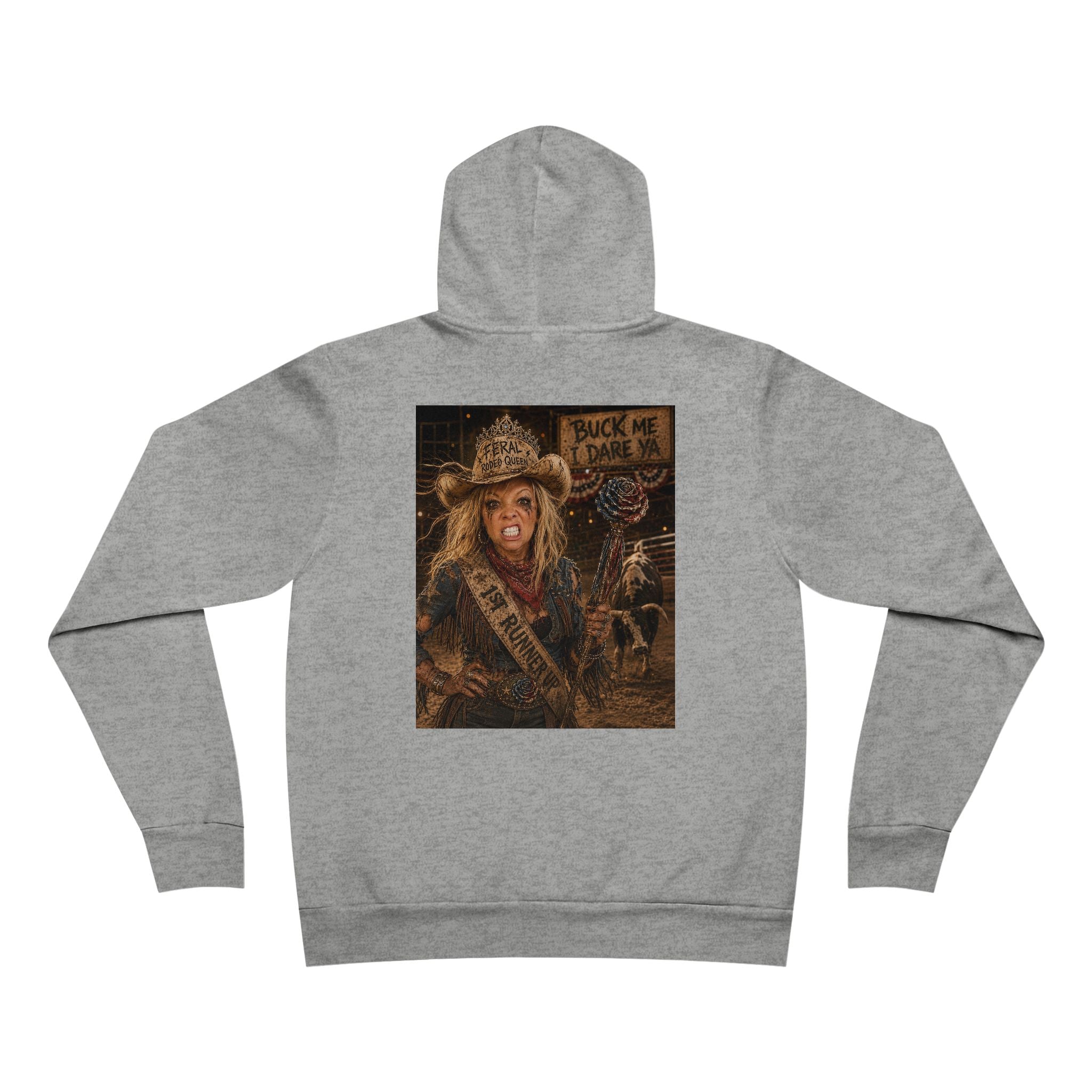 Feral Rodeo Queen Hoodie - 1st Runner Up Edition, Graphic Pullover